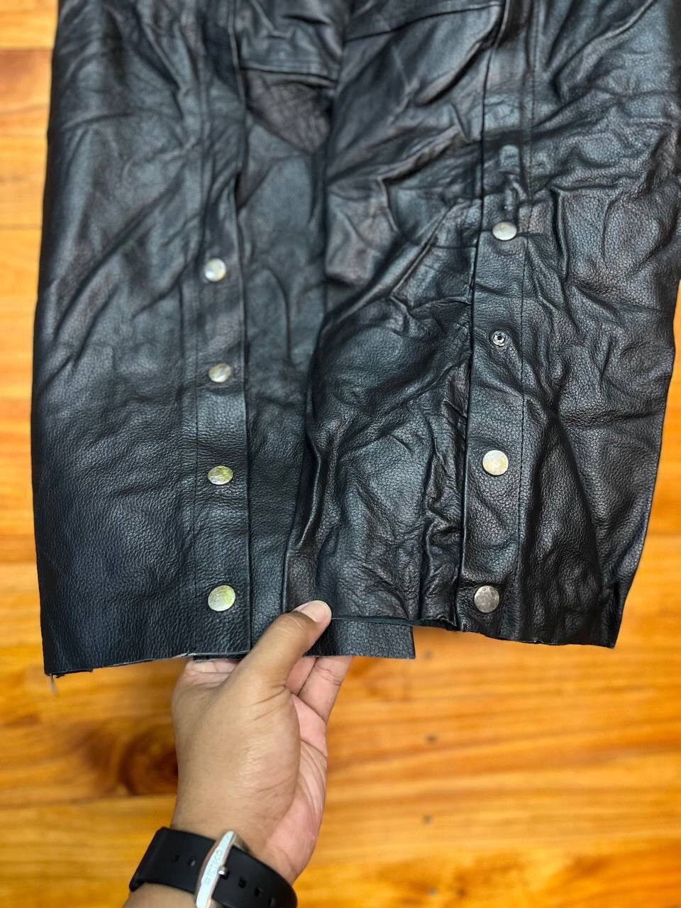 Genuine Leather VINTAGE SELECT LEATHER MOTORCYCLE PANTS SIZE 34 Size US 34 / EU 50 - 8 Thumbnail