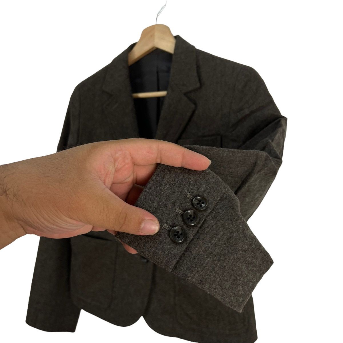 Margaret Howell RICH BROWN CROPPED COATS JACKET MARGARET HOWELL Size S / US 4 / IT 40 - 5 Thumbnail