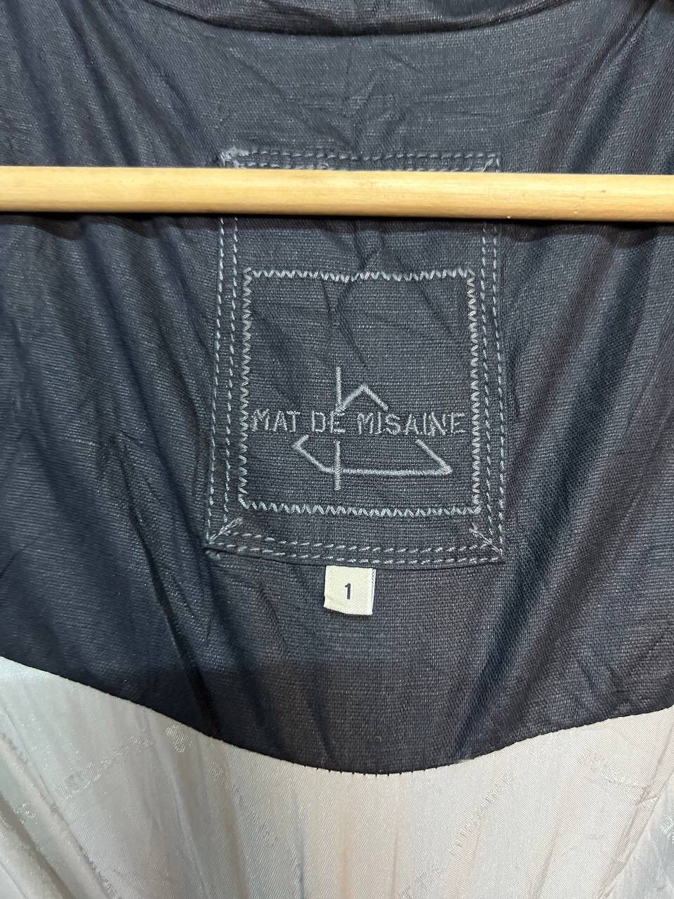 Japanese Brand MAT DE MISAINE JACKET Size US S / EU 44-46 / 1 - 14 Thumbnail