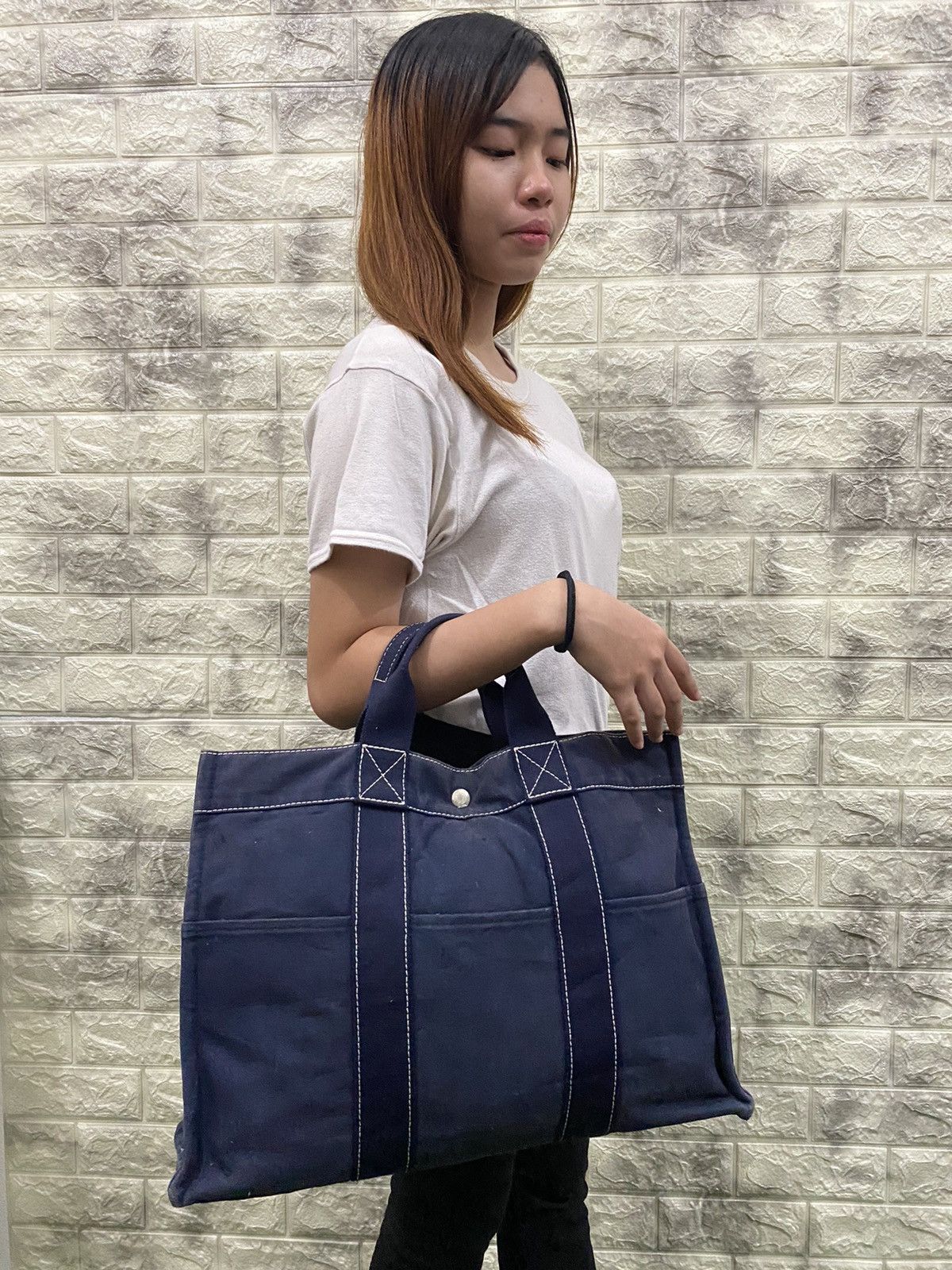 Hermes Origanal Hermes Paris Tote Bag Size ONE SIZE - 16 Thumbnail