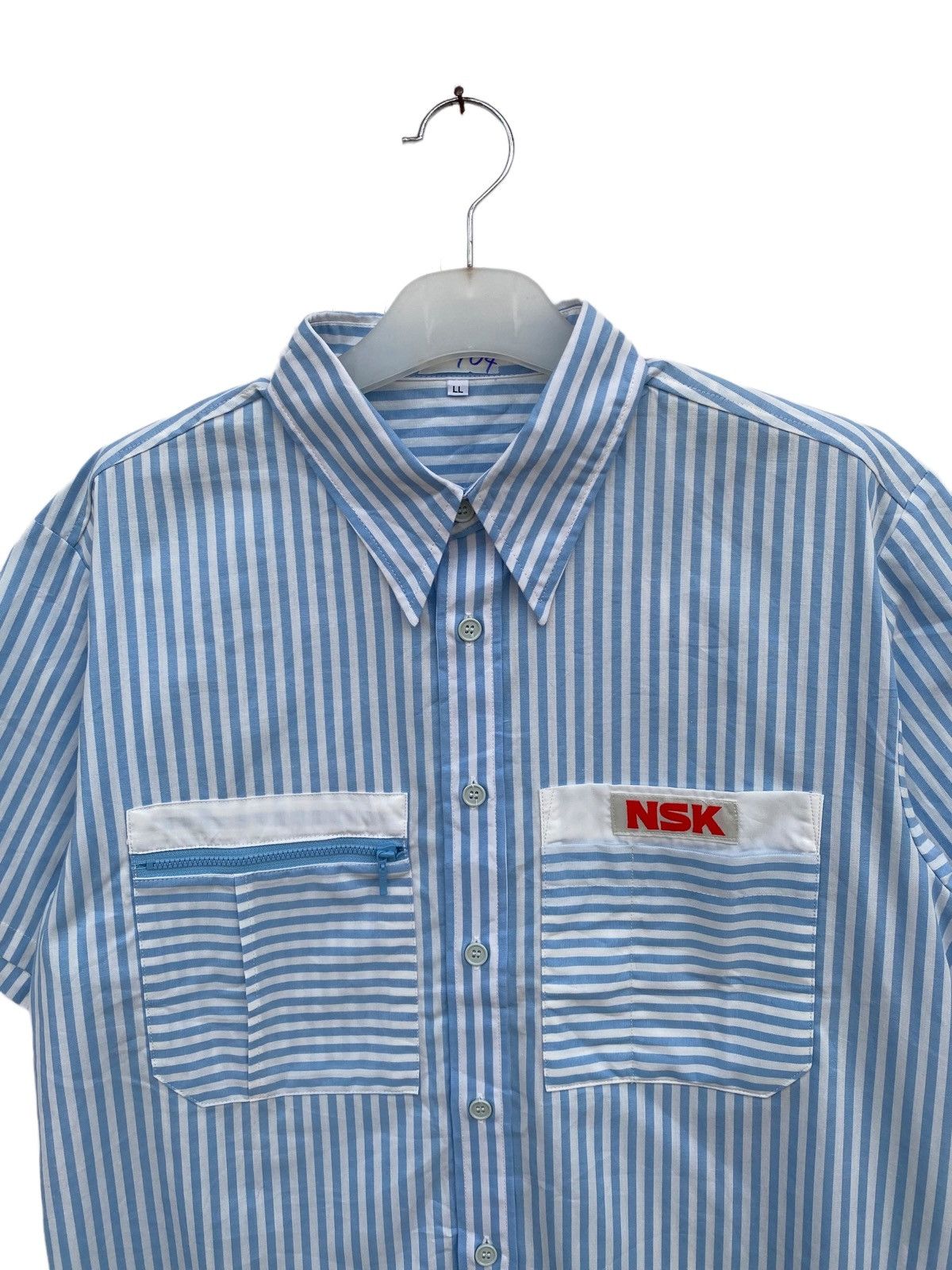 Vintage Vintage Nsk Worker Shirt Size US XL / EU 56 / 4 - 3 Thumbnail