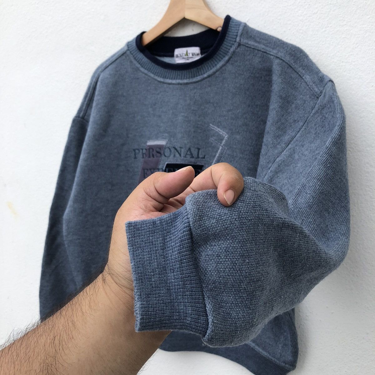 Japanese Brand PERSONAL EXPERIENCE INTERNATIONAL BIG LOGO EMBROIDERED Size US M / EU 48-50 / 2 - 5 Thumbnail