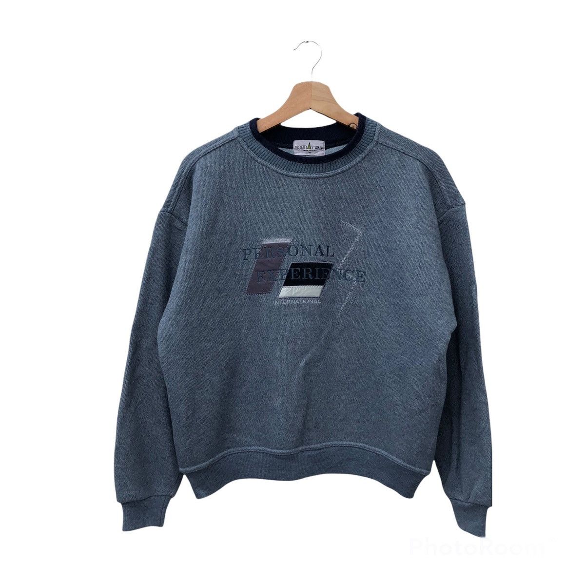 Japanese Brand PERSONAL EXPERIENCE INTERNATIONAL BIG LOGO EMBROIDERED Size US M / EU 48-50 / 2 - 1 Thumbnail