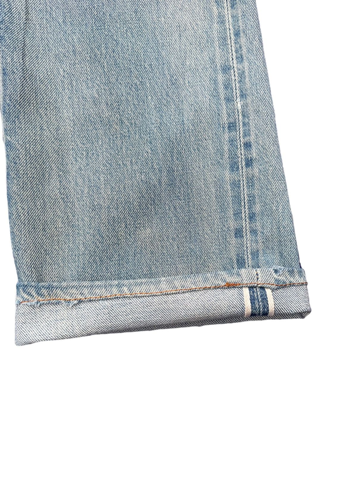 Levi's Vintage 1980 Levis 501 e Selvedge Distresed Denim Size US 28 / EU 44 - 2 Thumbnail