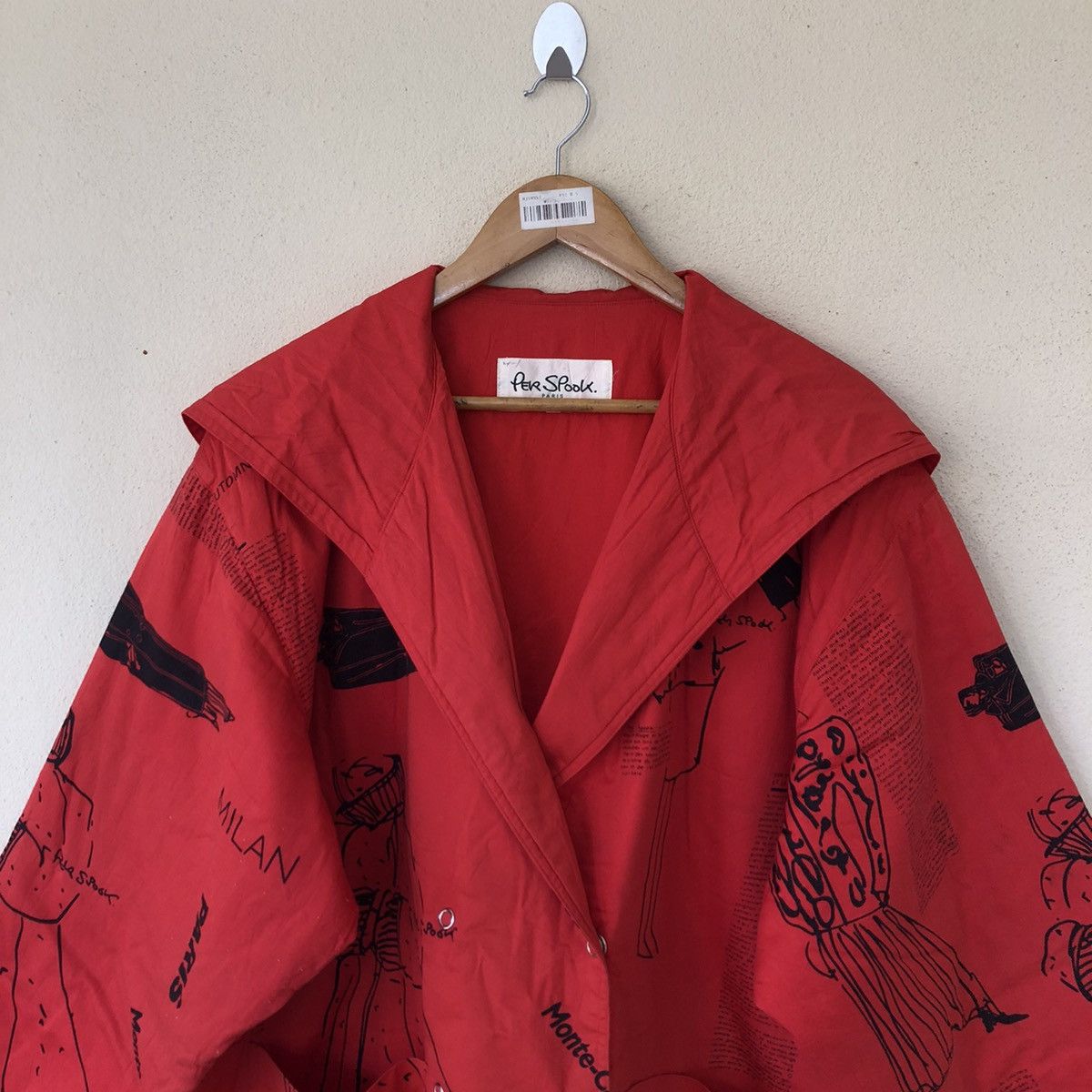 Japanese Brand PER SPOOK PARIS FULL PRINT JACKET Size US L / EU 52-54 / 3 - 5 Thumbnail