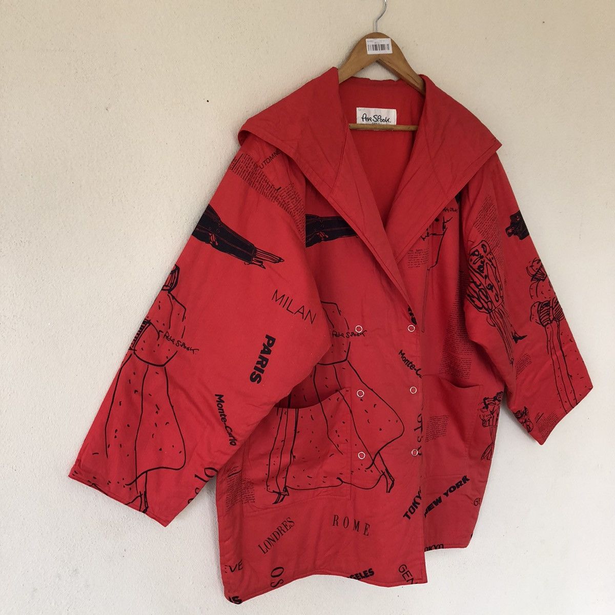 Japanese Brand PER SPOOK PARIS FULL PRINT JACKET Size US L / EU 52-54 / 3 - 3 Thumbnail