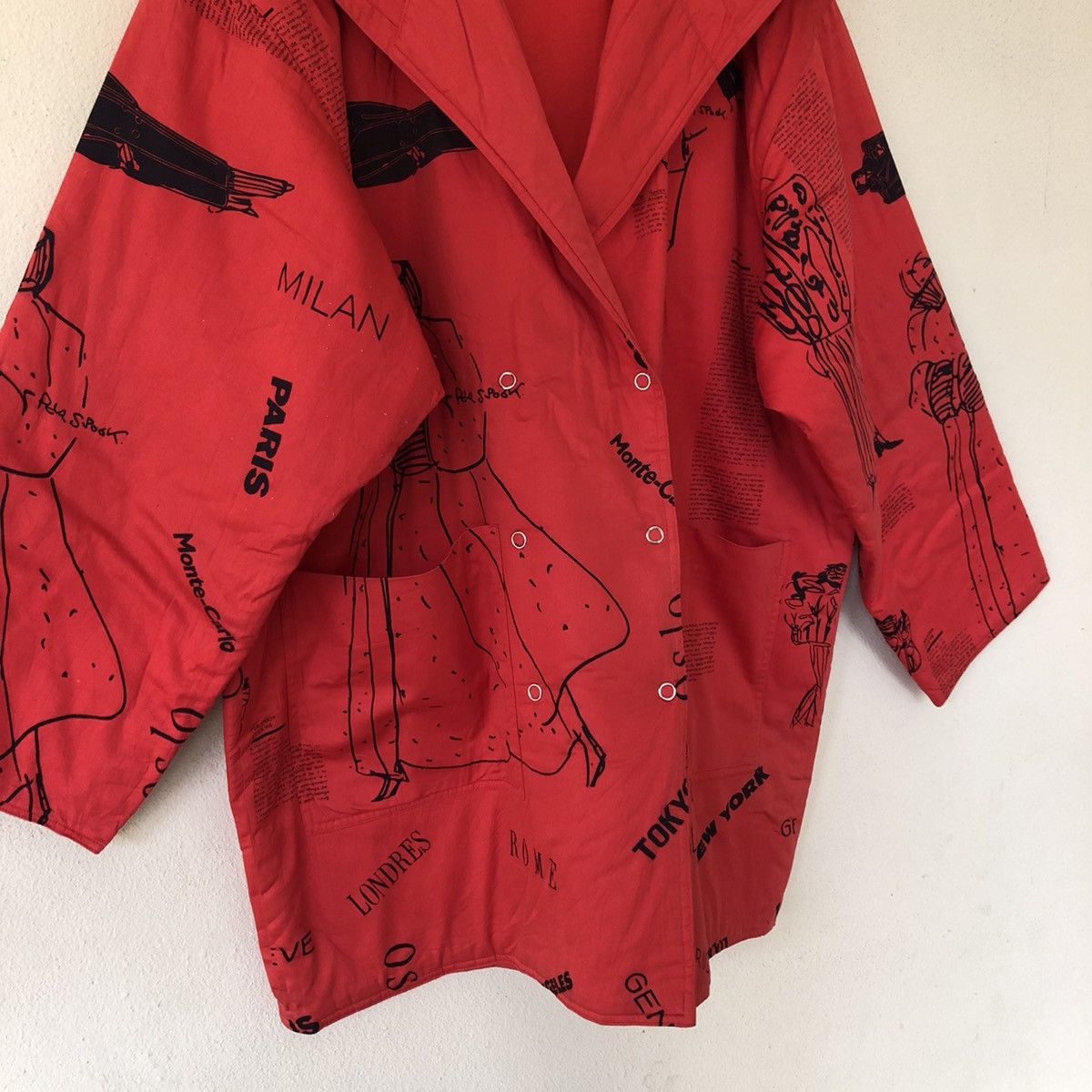 Japanese Brand PER SPOOK PARIS FULL PRINT JACKET Size US L / EU 52-54 / 3 - 6 Thumbnail