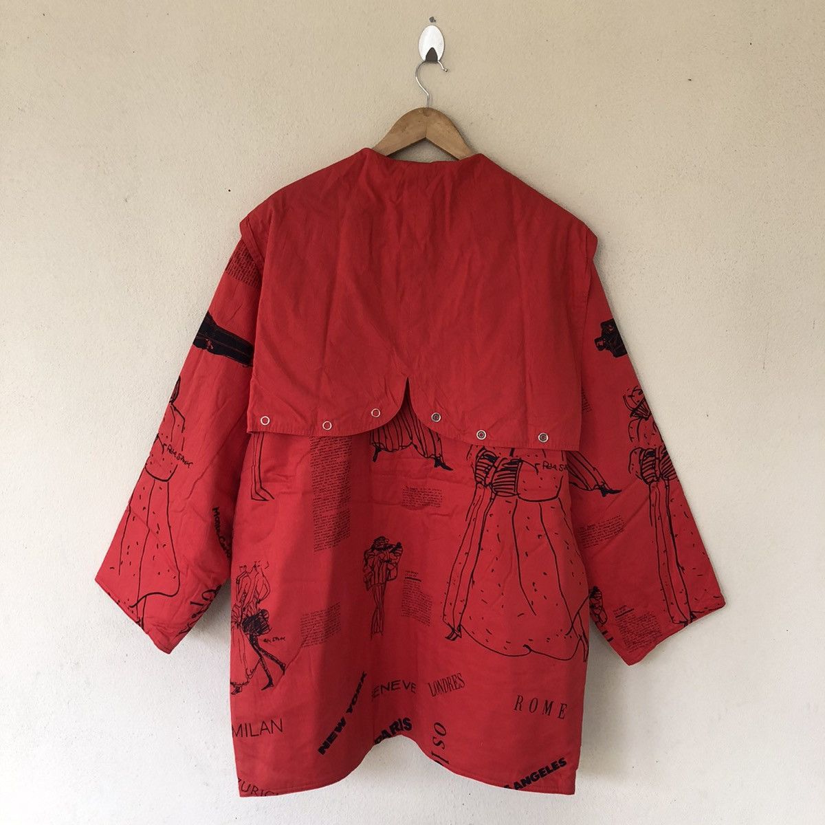 Japanese Brand PER SPOOK PARIS FULL PRINT JACKET Size US L / EU 52-54 / 3 - 8 Thumbnail