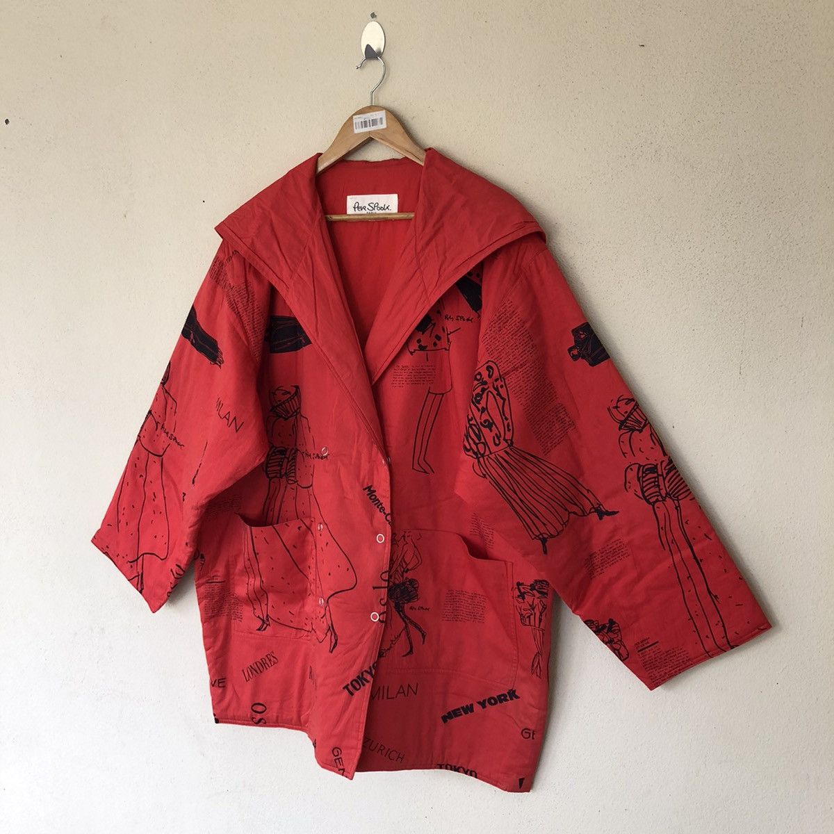 Japanese Brand PER SPOOK PARIS FULL PRINT JACKET Size US L / EU 52-54 / 3 - 2 Thumbnail