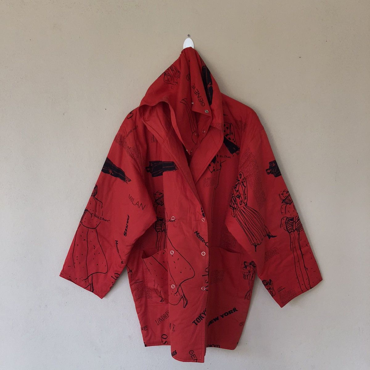Japanese Brand PER SPOOK PARIS FULL PRINT JACKET Size US L / EU 52-54 / 3 - 11 Thumbnail