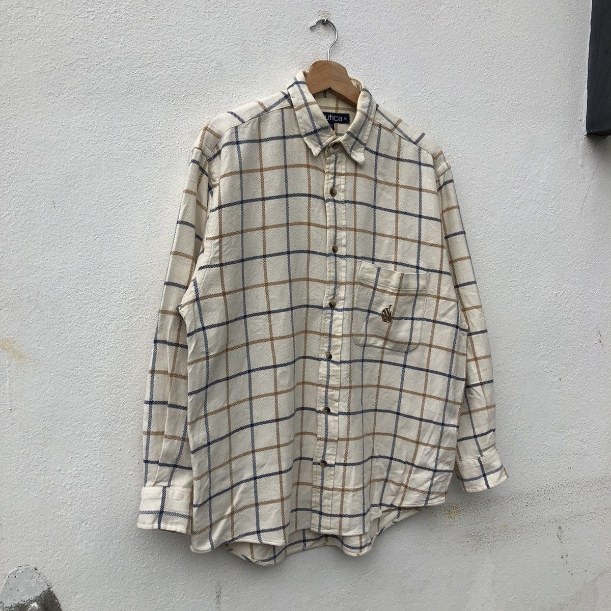 Japanese Brand NAUTICA SHIRT BUTTON UPS TARTAN DESIGN Size US M / EU 48-50 / 2 - 2 Thumbnail