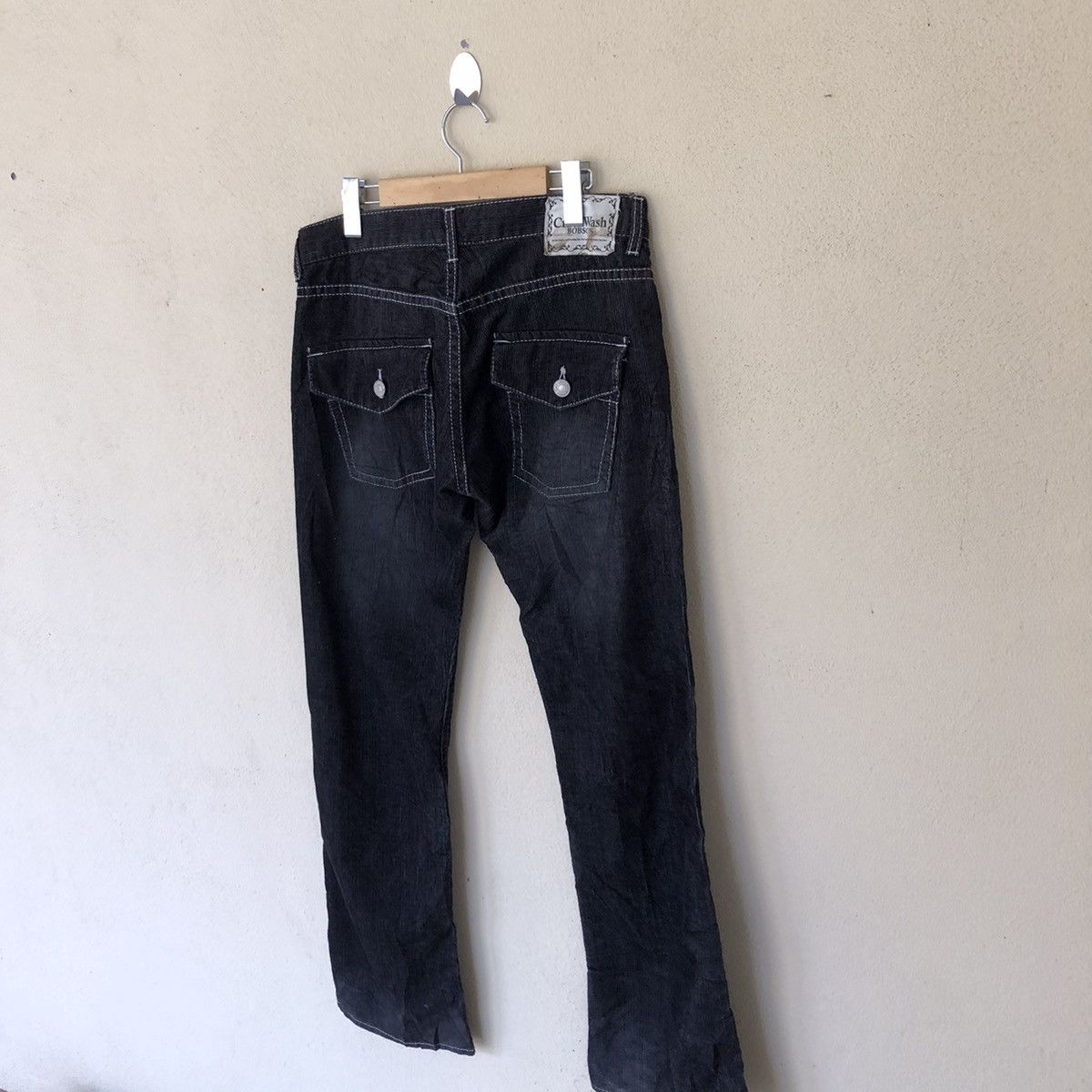 Japanese Brand CORDUROY PANT CRACK WASH BOBSON Size US 32 / EU 48 - 7 Thumbnail