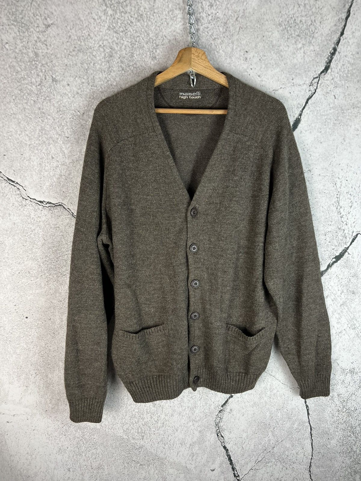 Vintage Vintage avant garde alpaca sweater like Kurt Cabains Size US L / EU 52-54 / 3 - 1 Thumbnail