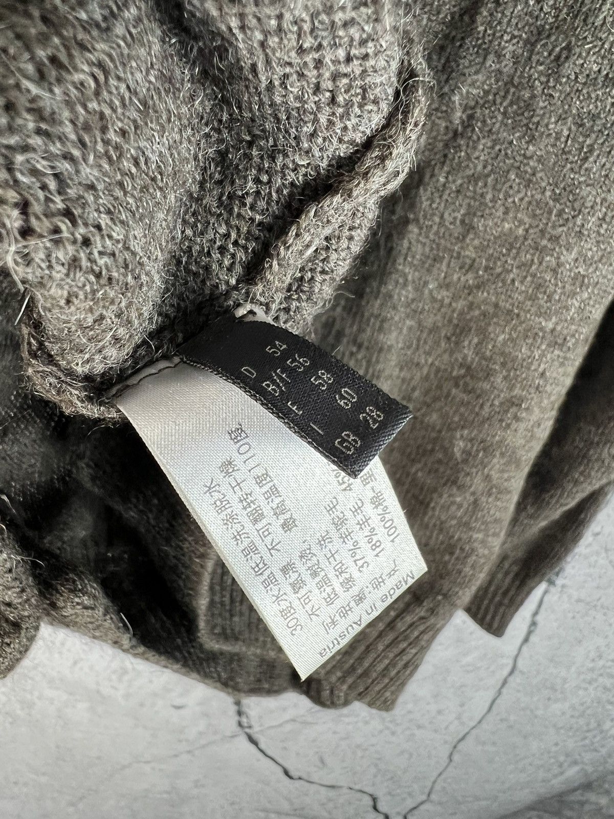 Vintage Vintage avant garde alpaca sweater like Kurt Cabains Size US L / EU 52-54 / 3 - 3 Thumbnail