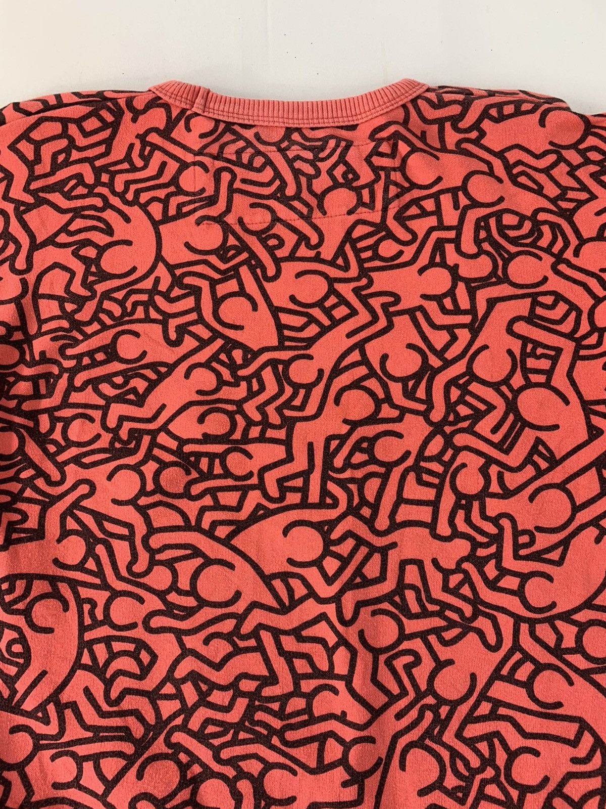 Keith Haring Pull & Bear X Keith Haring Camouflauge Sweatshirt Size S / US 4 / IT 40 - 4 Thumbnail