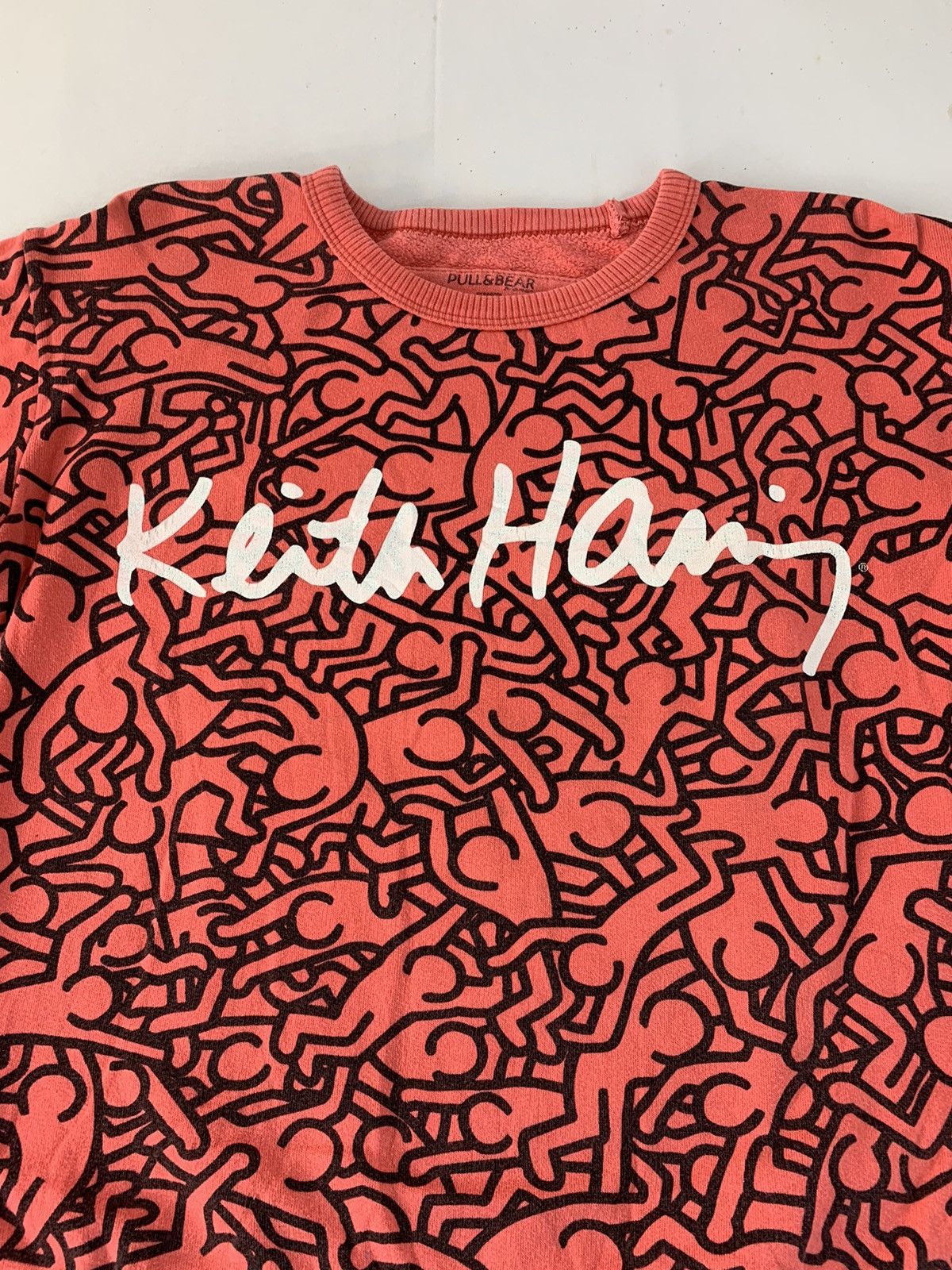 Keith Haring Pull & Bear X Keith Haring Camouflauge Sweatshirt Size S / US 4 / IT 40 - 3 Thumbnail