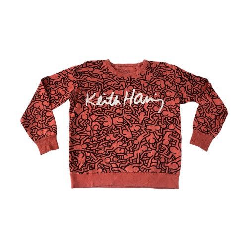 Keith Haring Pull & Bear X Keith Haring Camouflauge Sweatshirt Size S / US 4 / IT 40 - 1 Thumbnail