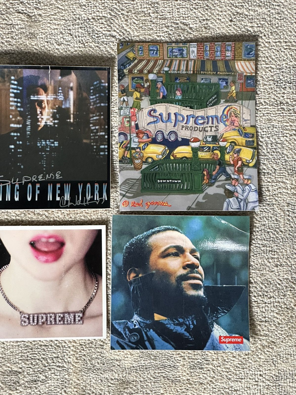 Supreme 6x Supreme Stickers Lot Damaged Size ONE SIZE - 3 Thumbnail