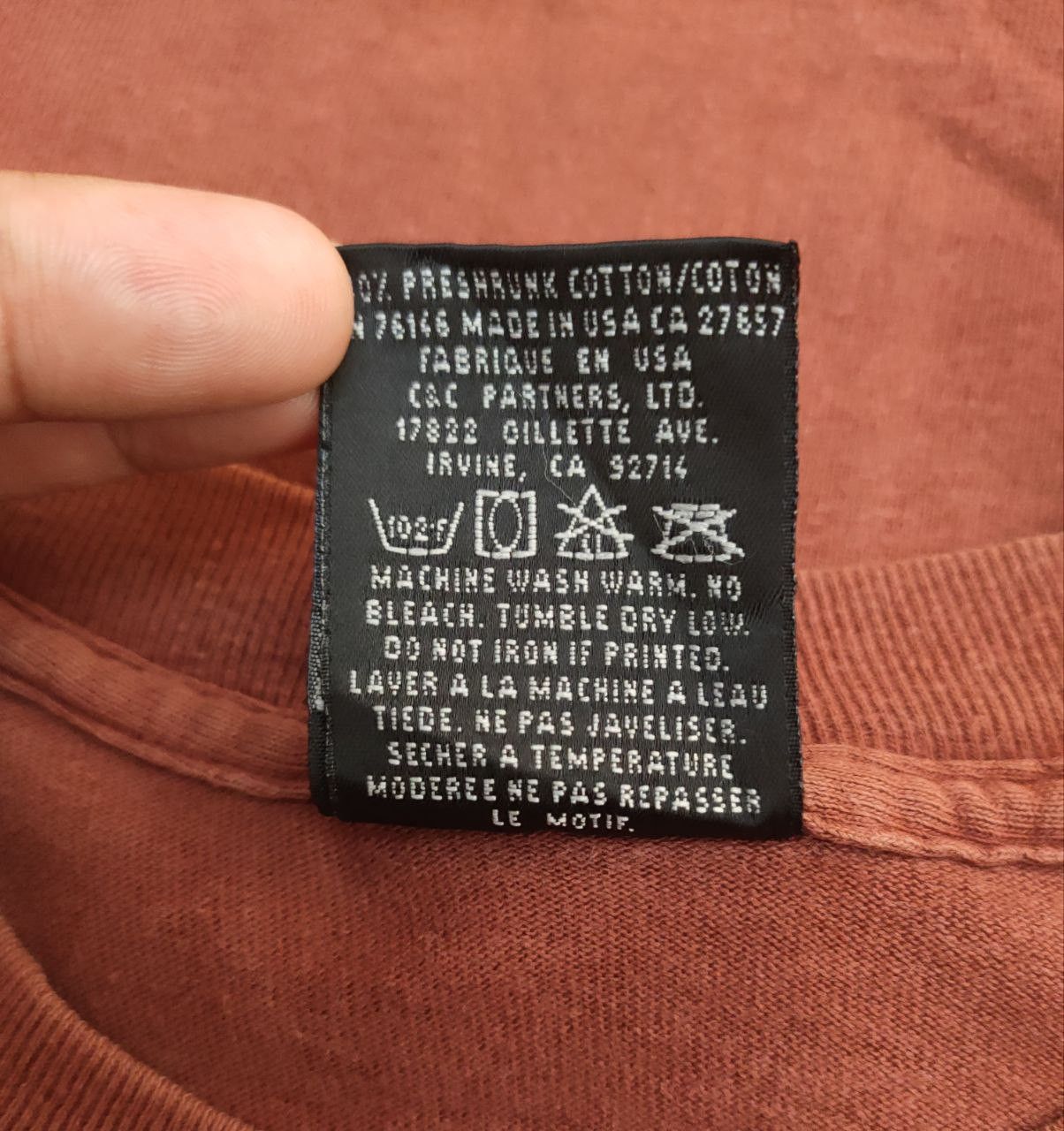 Rusty ❎ Vintage Single Stitch Rusty Backhit Print T Size US M / EU 48-50 / 2 - 6 Thumbnail