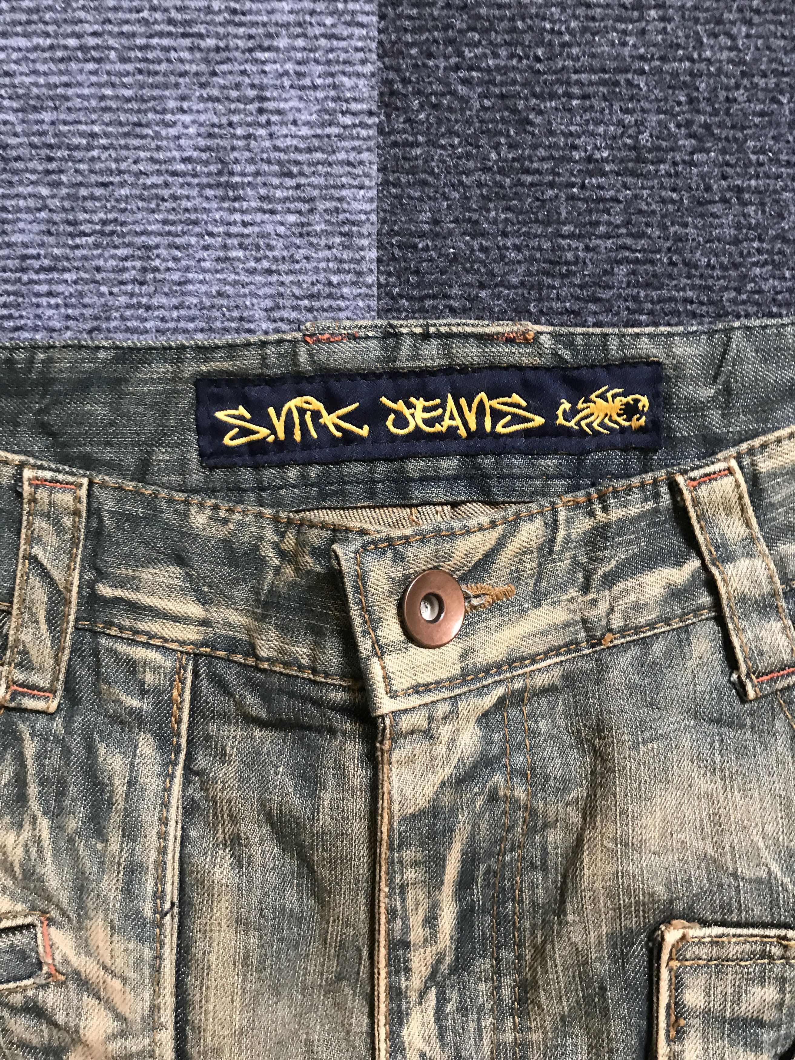 Seditionaries 💥BAGGY💥CP247 SLINK Seditionarie 3d Multipocket Baggy Jeans Size US 35 - 9 Thumbnail