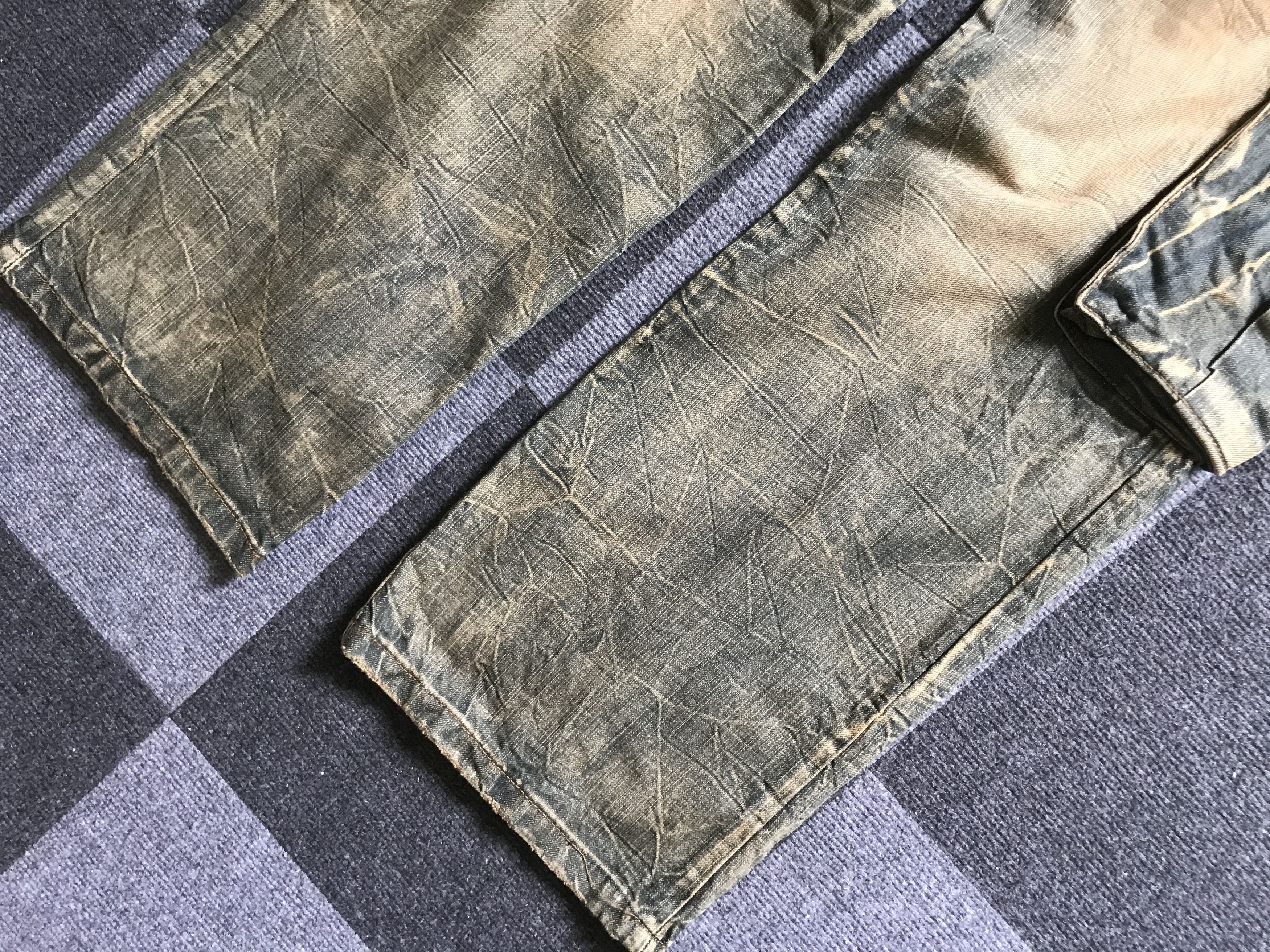 Seditionaries 💥BAGGY💥CP247 SLINK Seditionarie 3d Multipocket Baggy Jeans Size US 35 - 6 Thumbnail