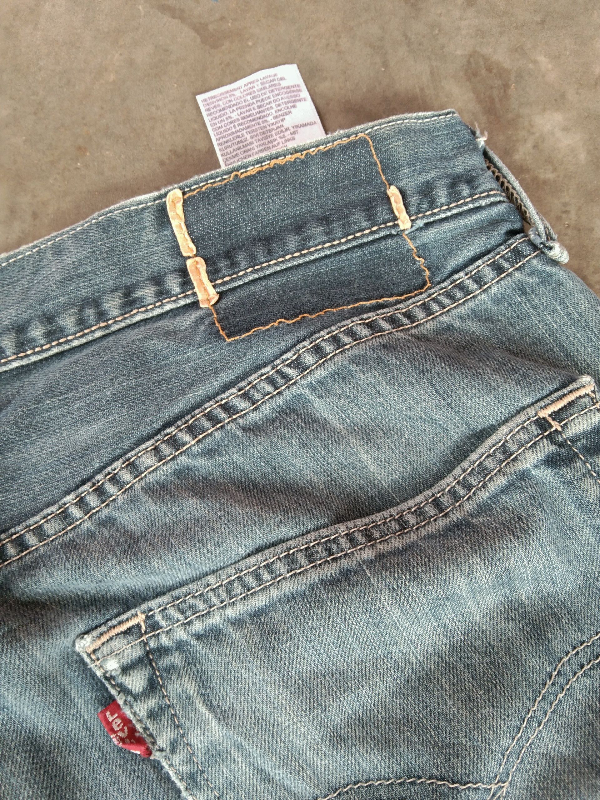 Levi's Vintage Levi's 501 Faded Blue Straight Leg Jeans 36x35 | Grailed