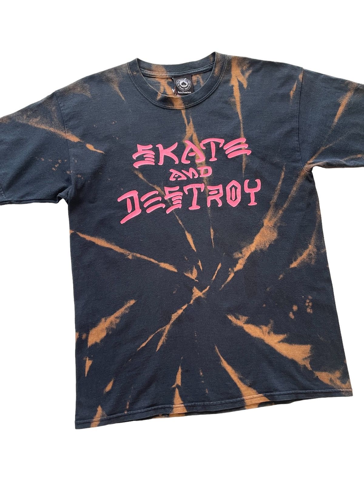Thrasher Vintage Thrasher "skates and Destroy" Tie dye Shirt Size US L / EU 52-54 / 3 - 5 Thumbnail