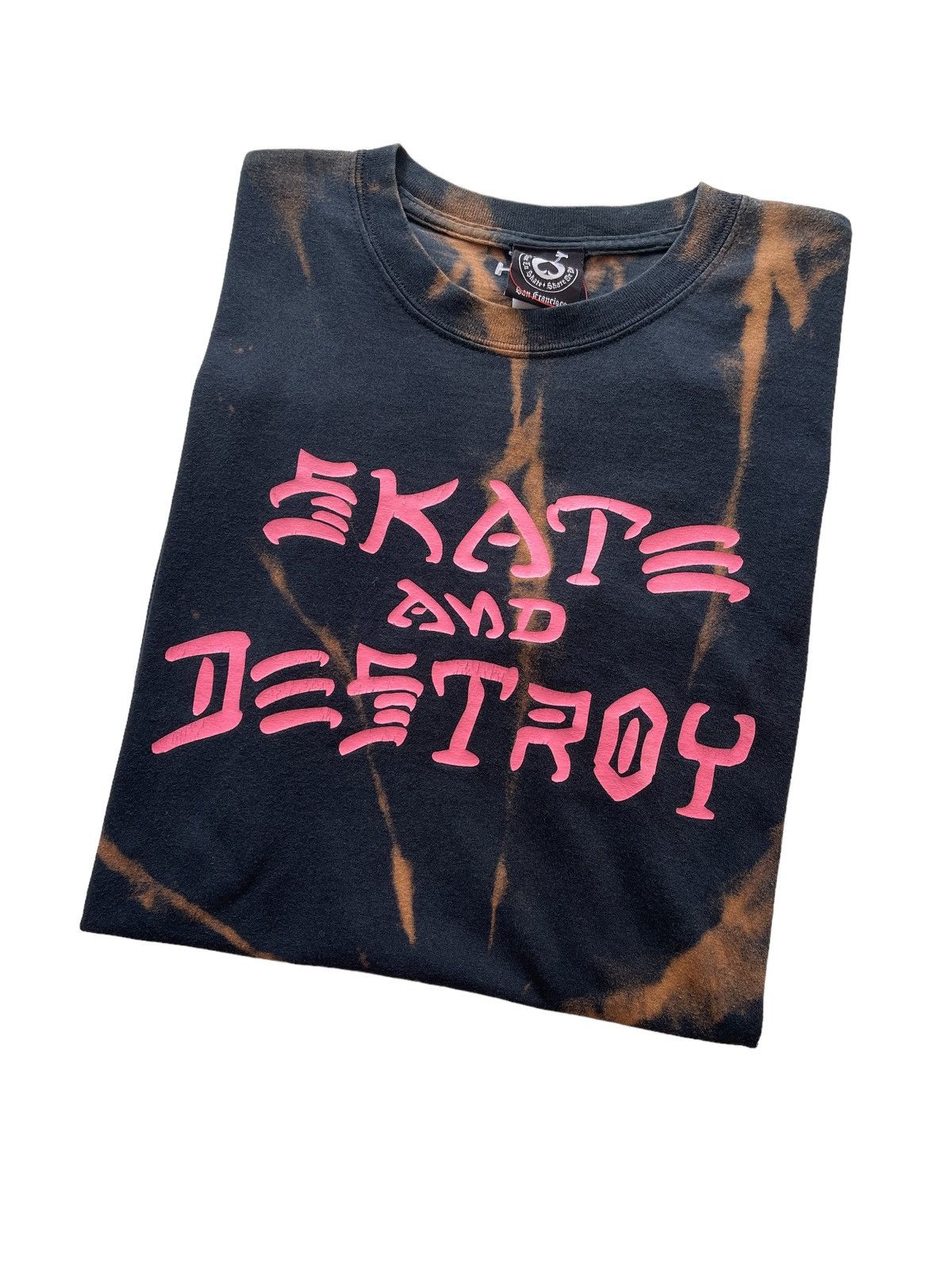 Thrasher Vintage Thrasher "skates and Destroy" Tie dye Shirt Size US L / EU 52-54 / 3 - 6 Thumbnail