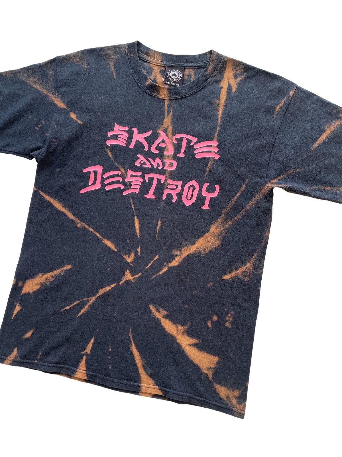 Thrasher Vintage Thrasher "skates and Destroy" Tie dye Shirt Size US L / EU 52-54 / 3 - 4 Thumbnail
