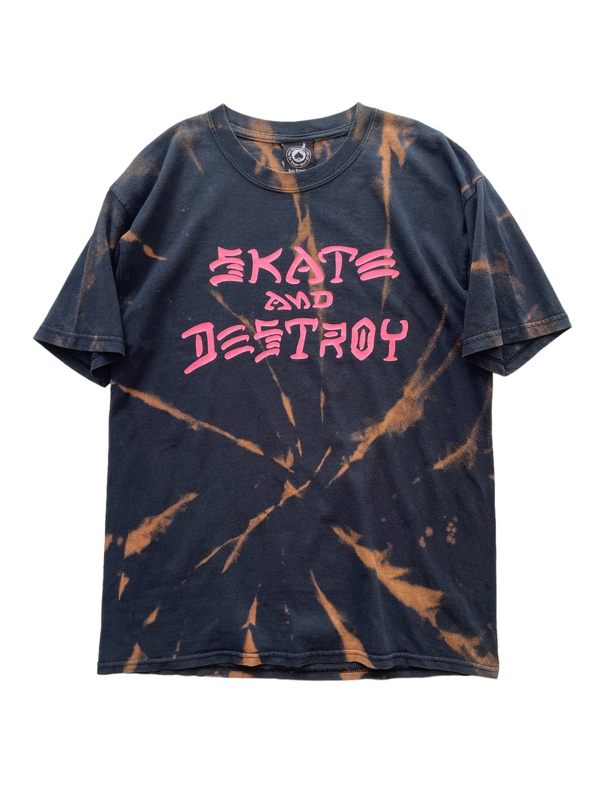Thrasher Vintage Thrasher "skates and Destroy" Tie dye Shirt Size US L / EU 52-54 / 3 - 1 Thumbnail