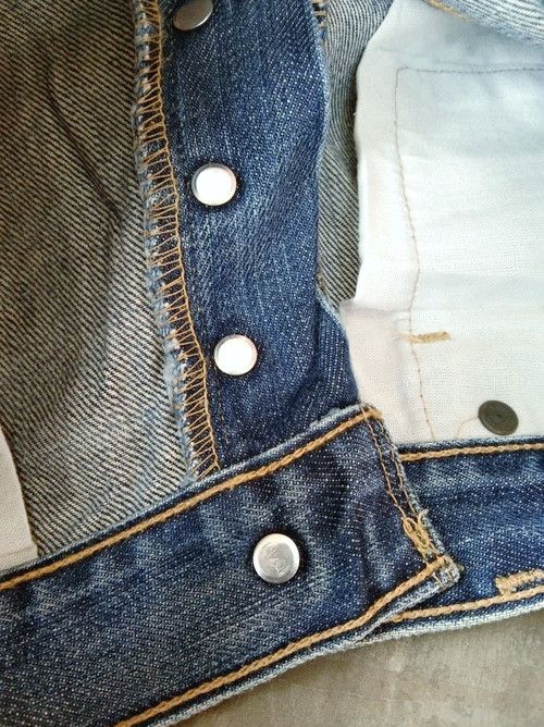 Levi's Vintage Levi's 501 Rusty Wash Distressed Jeans 31x32 Size US 31 - 8 Thumbnail