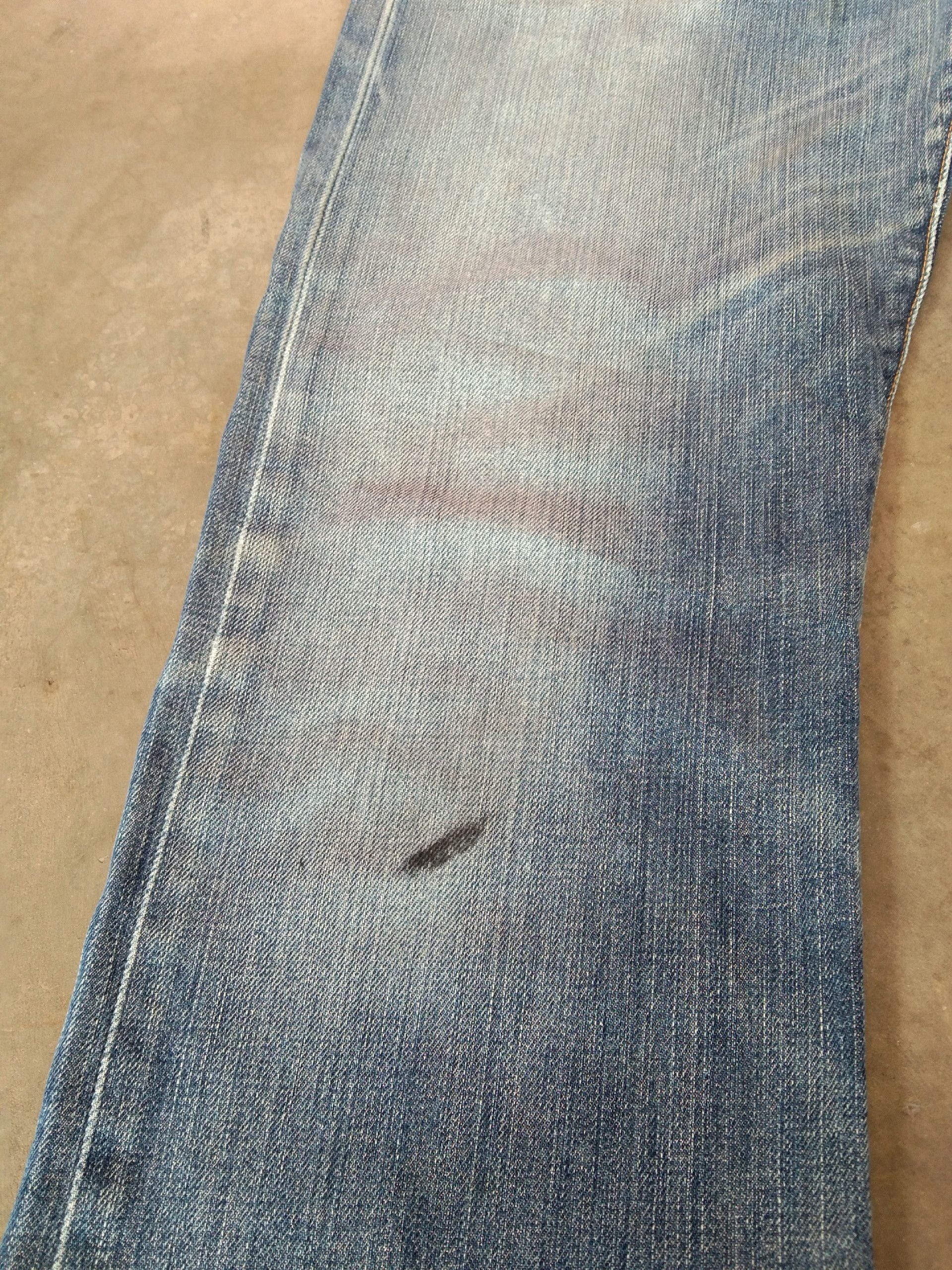Levi's Vintage Levi's 501 Rusty Wash Distressed Jeans 31x32 Size US 31 - 4 Thumbnail