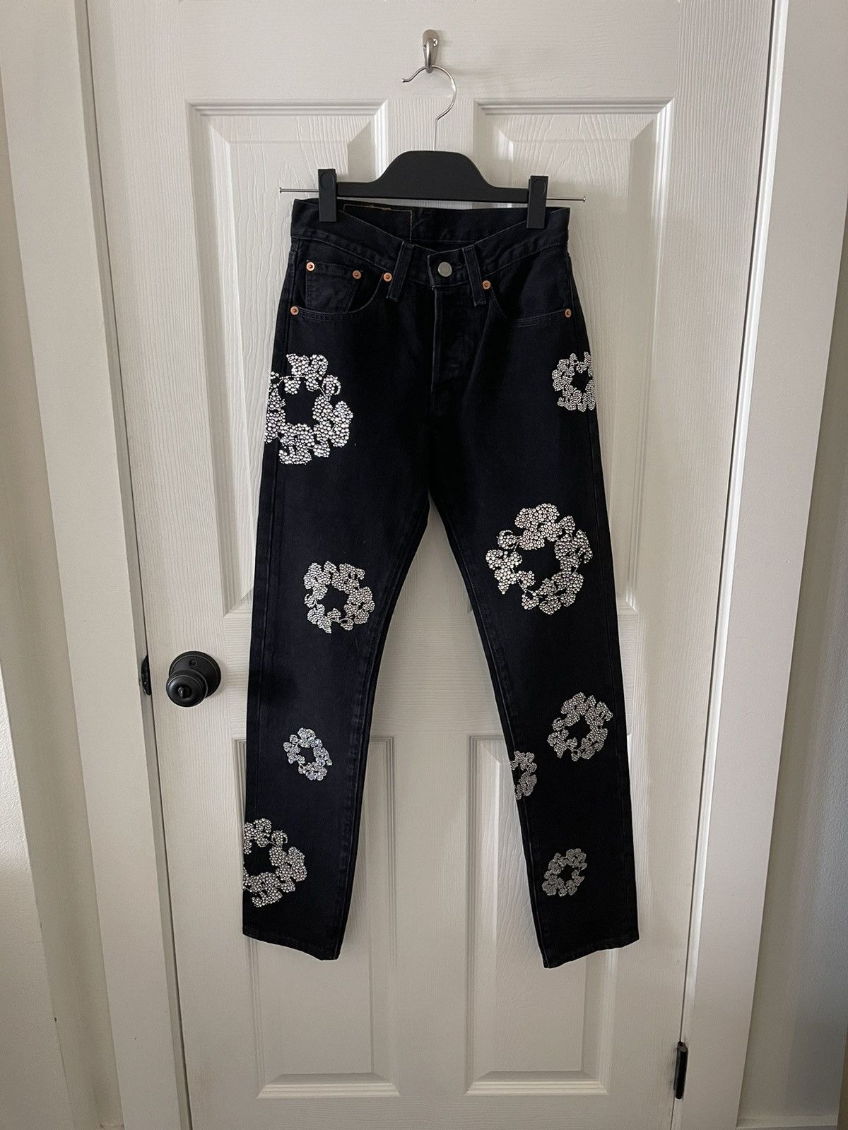 Rhinestones Denim