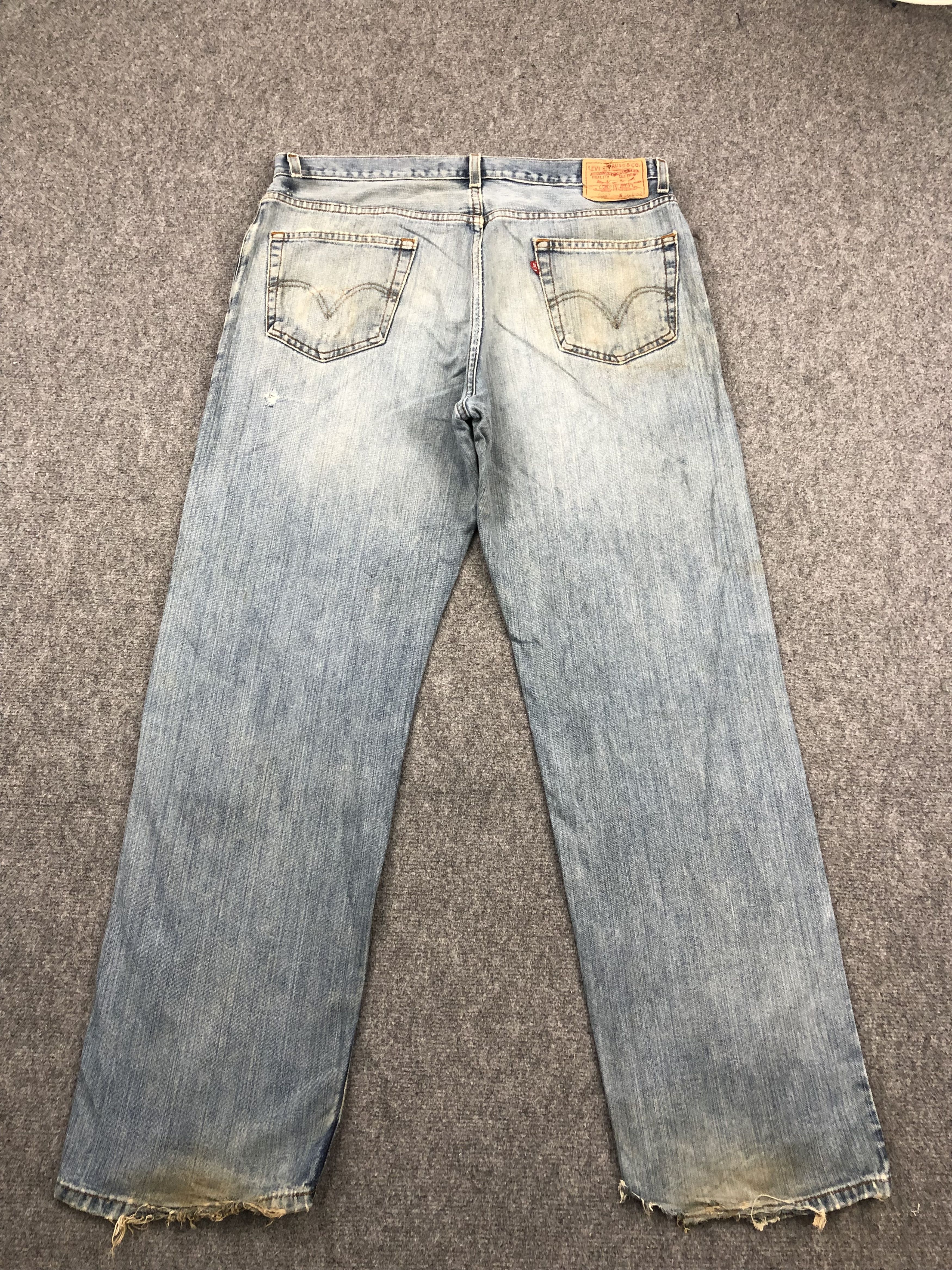 Levi's × Vintage Vintage Levis 559 Faded Blue Jeans Size US 38 / EU 54 - 3 Thumbnail