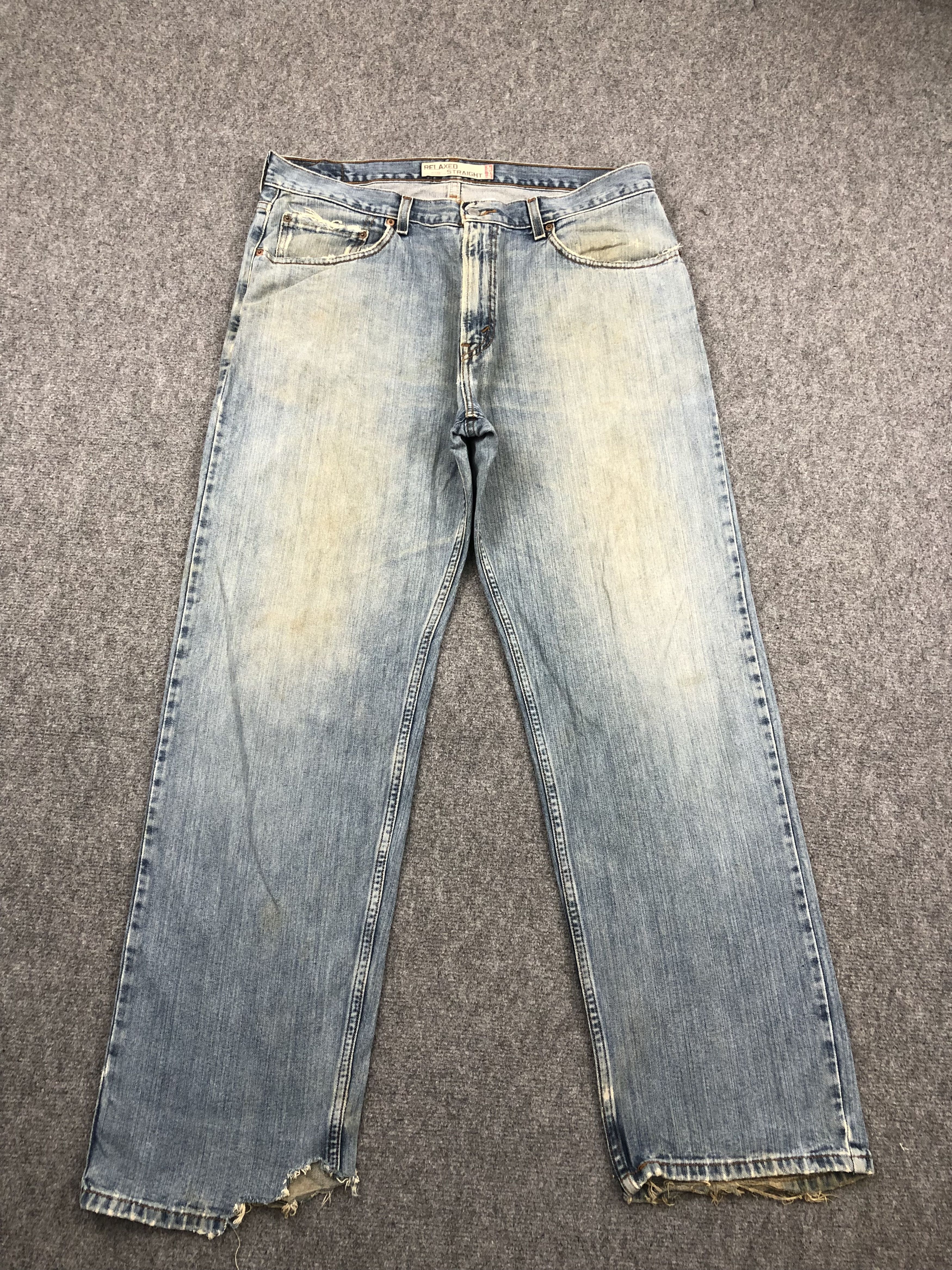 Levi's × Vintage Vintage Levis 559 Faded Blue Jeans Size US 38 / EU 54 - 1 Thumbnail