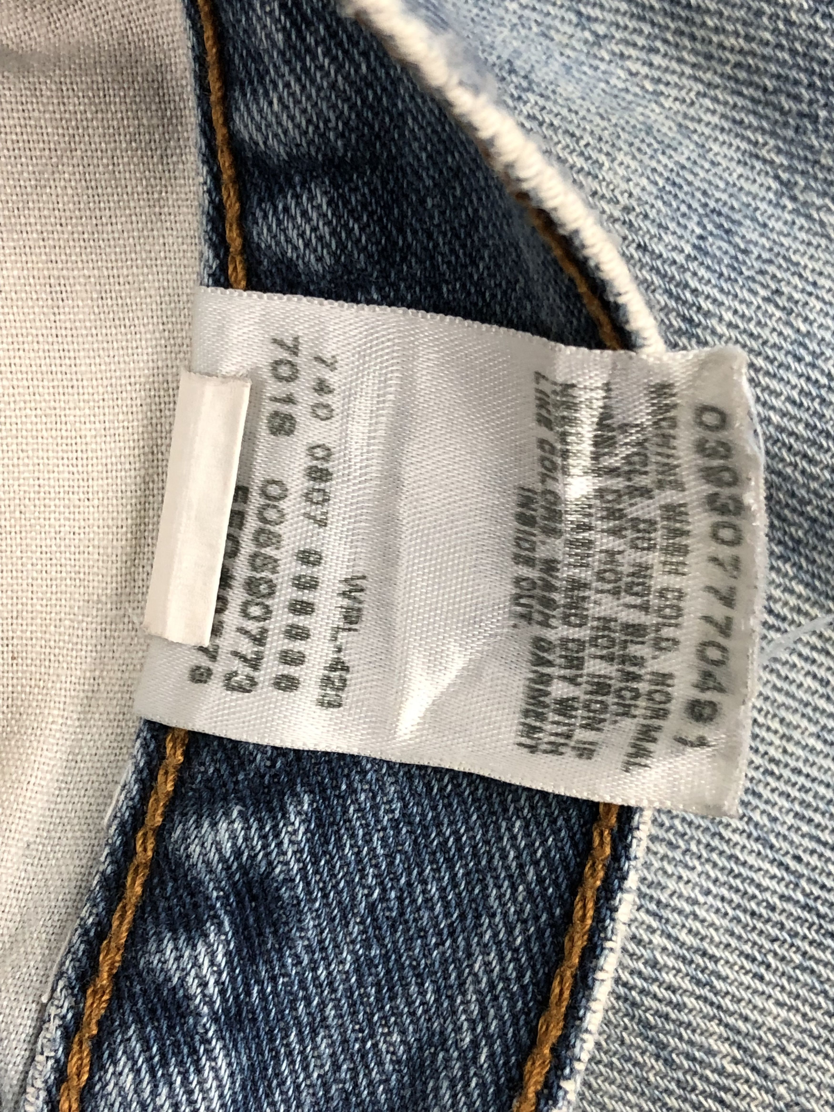 Levi's × Vintage Vintage Levis 559 Faded Blue Jeans Size US 38 / EU 54 - 7 Thumbnail