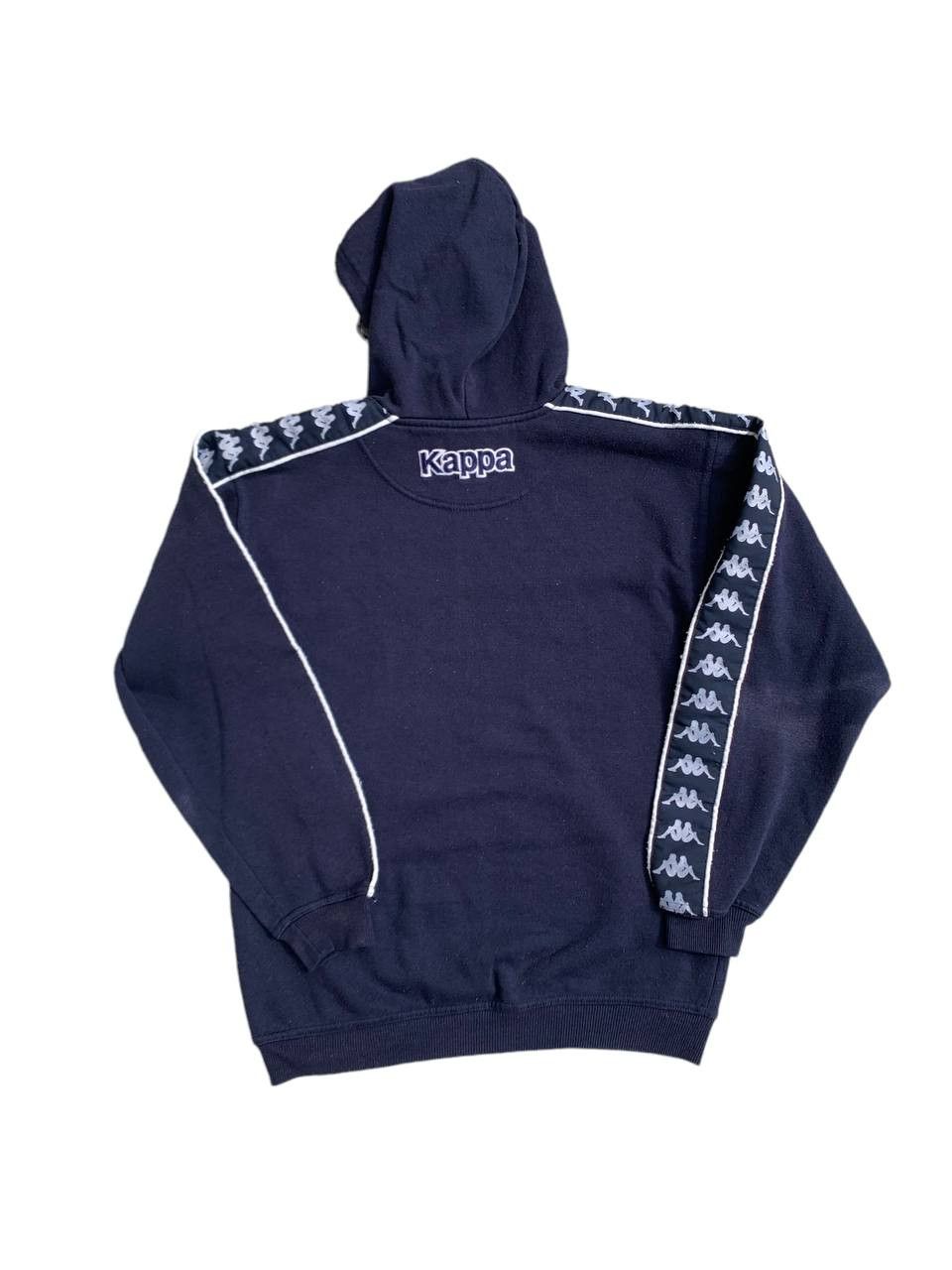 Kappa Vintage Kappa Sidetape Logo Sunfaded Hoodie Size S / US 4 / IT 40 - 2 Thumbnail