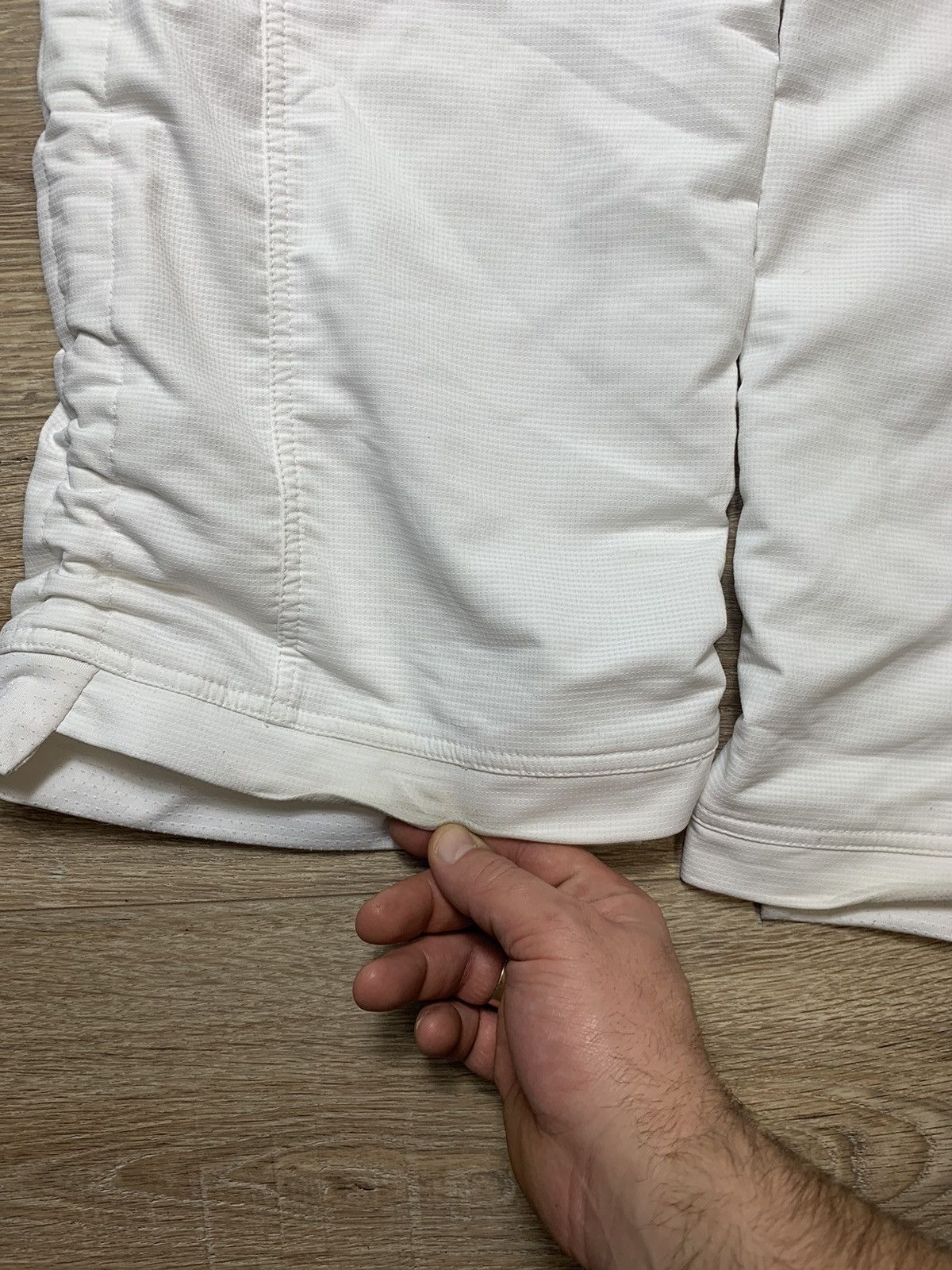 Nike × Vintage Vintage Nike Drill y2k Pants Bondage Size 34" / US 12 / IT 48 - 12 Thumbnail