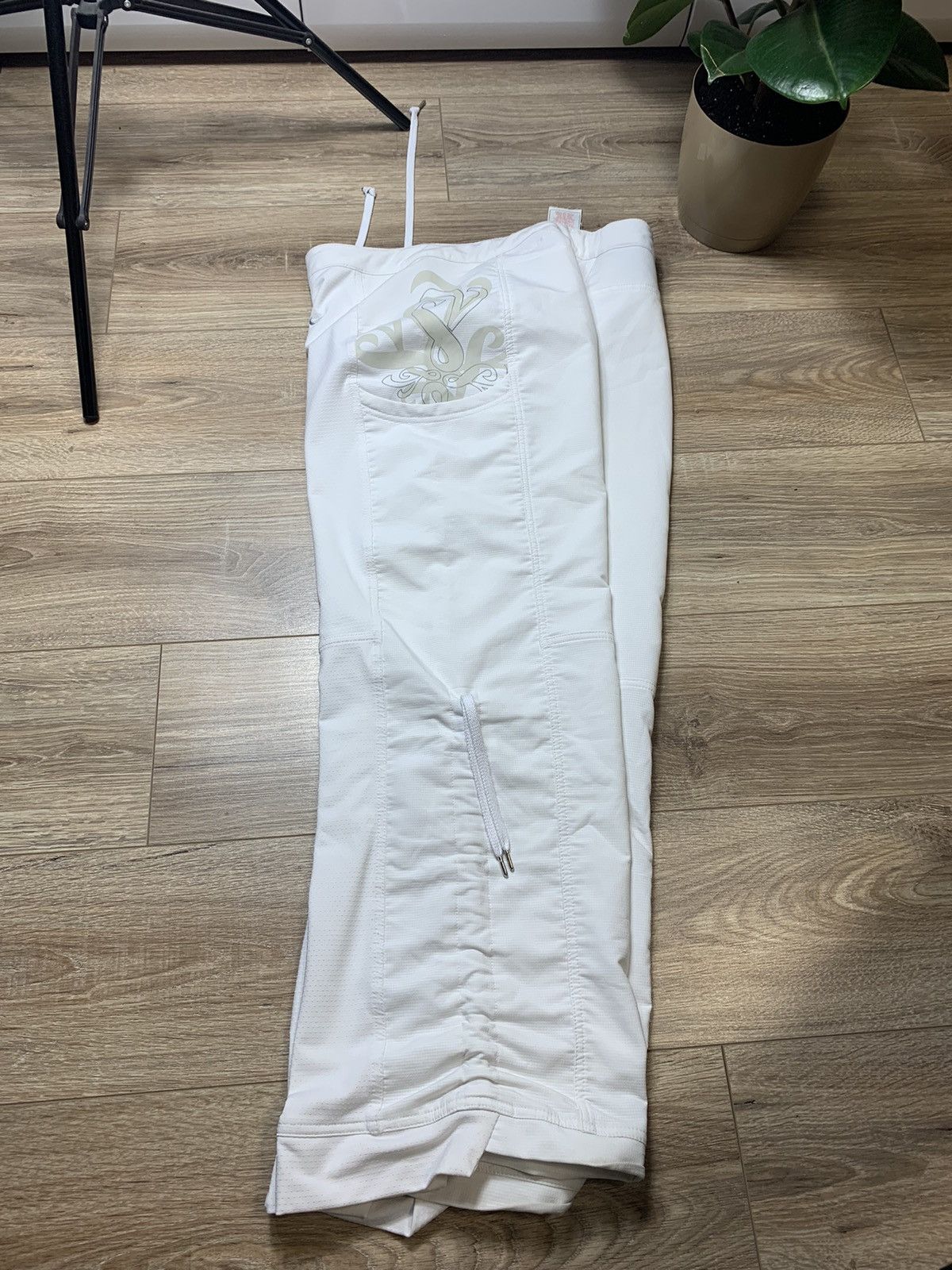Nike × Vintage Vintage Nike Drill y2k Pants Bondage Size 34" / US 12 / IT 48 - 15 Thumbnail