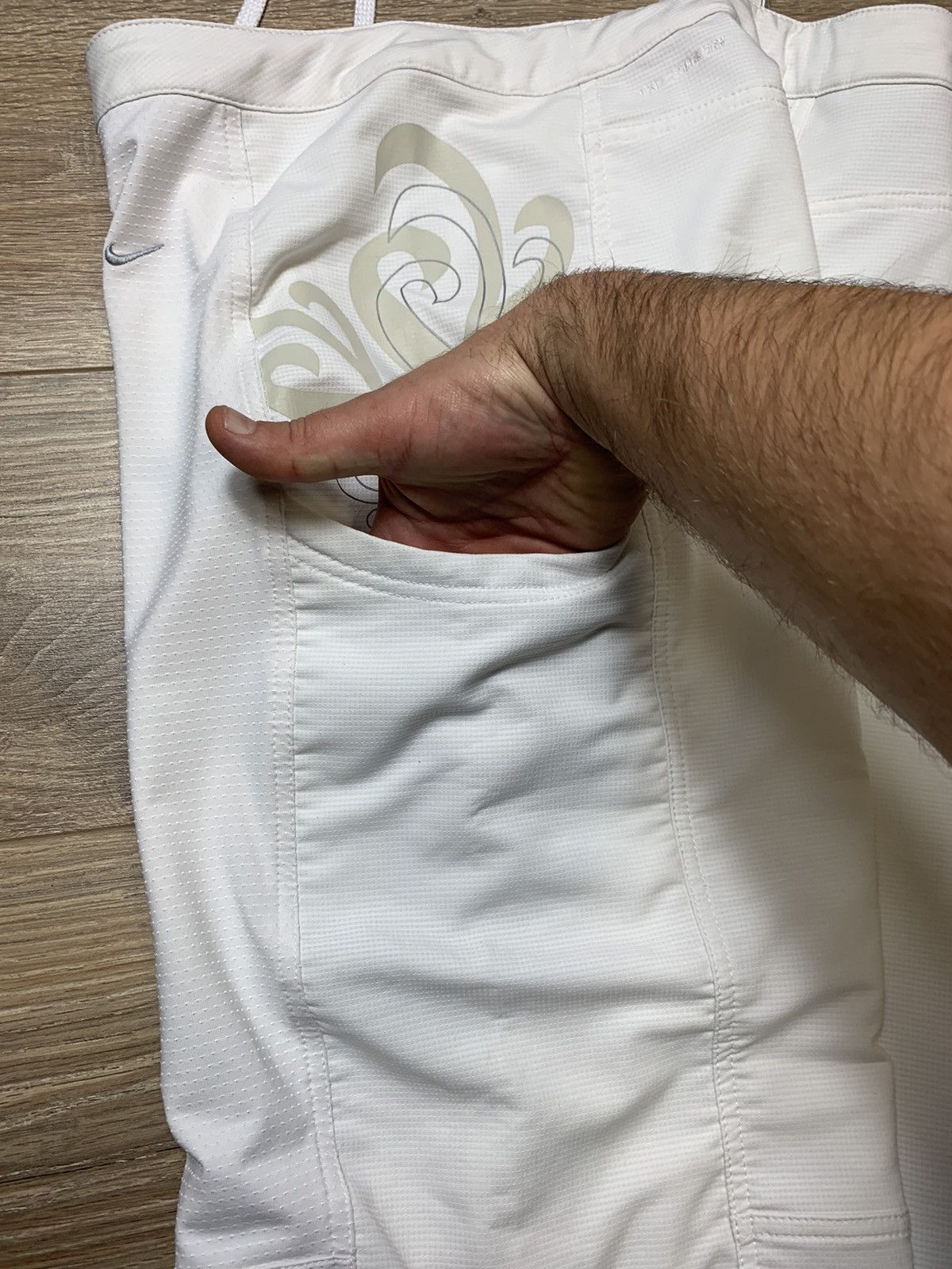 Nike × Vintage Vintage Nike Drill y2k Pants Bondage Size 34" / US 12 / IT 48 - 17 Thumbnail