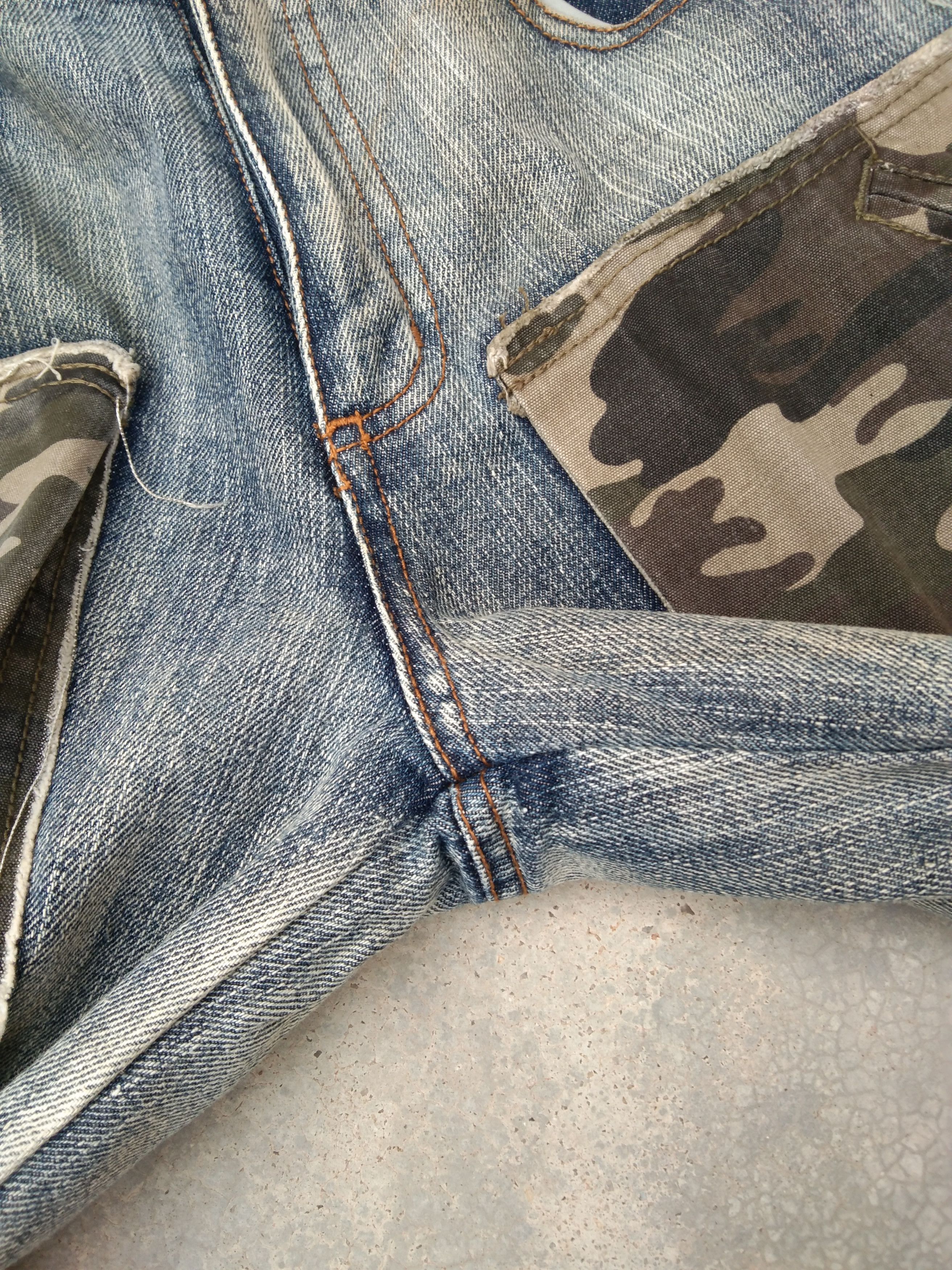 Jean Vintage H-Boy Designed In Italy Bondage Tactical Denim 28x34 Size US 28 / EU 44 - 5 Thumbnail