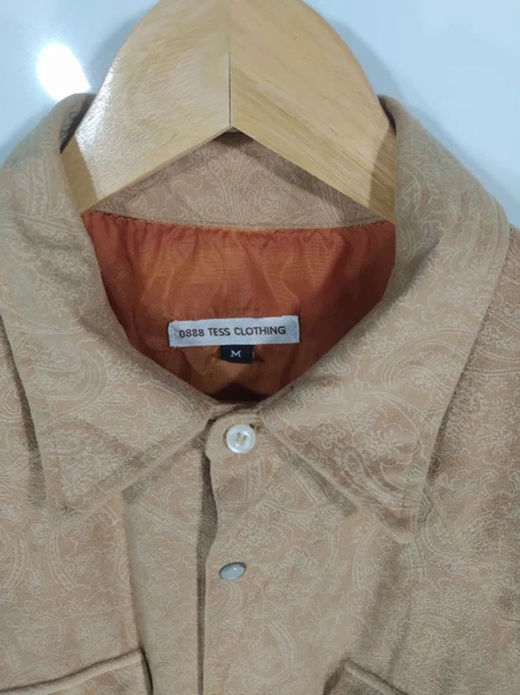 Japanese Brand × Vintage Vintage 0888 Tess Full Over Paisley Shirt Snap Button Size US M / EU 48-50 / 2 - 3 Thumbnail