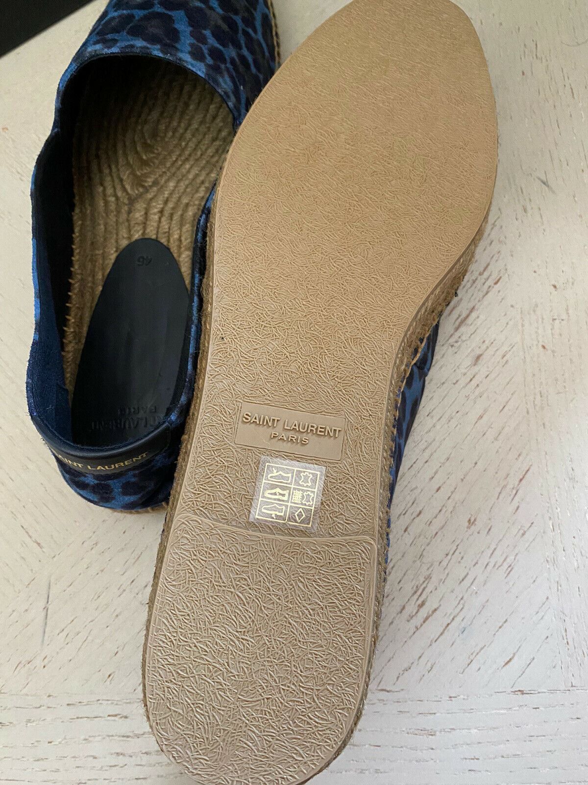 Saint Laurent Paris Shoes in Blue Size US 12 / EU 45 - 9 Thumbnail