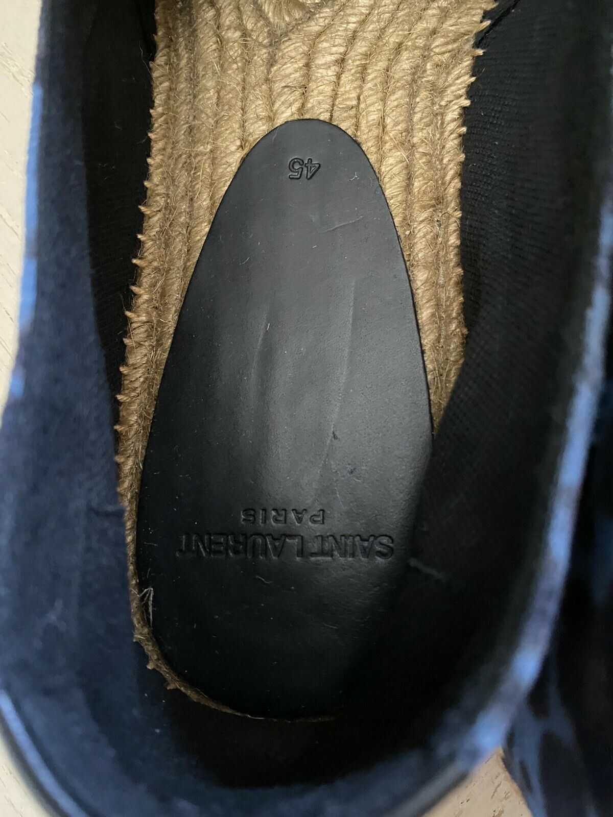 Saint Laurent Paris Shoes in Blue Size US 12 / EU 45 - 8 Thumbnail
