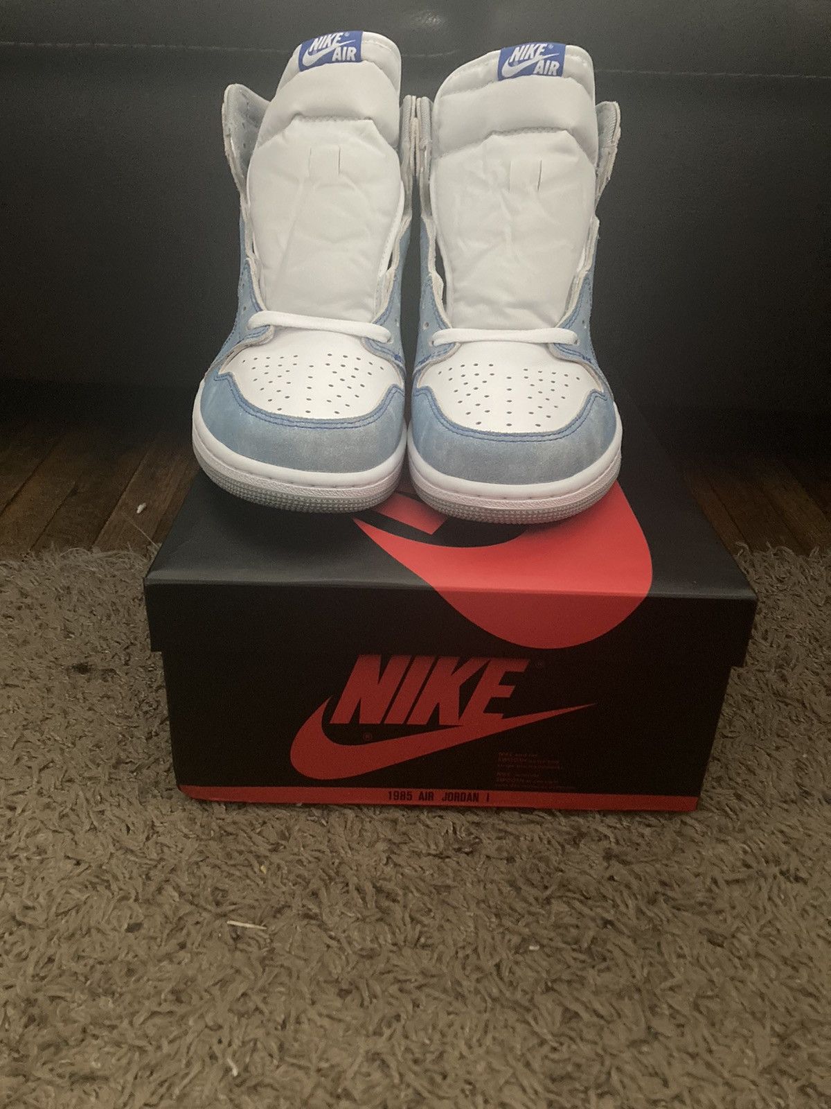 Jordan Brand × Nike Air Jordan 1 Hyper Royal Size 11 Size US 11 / EU 44 - 4 Thumbnail