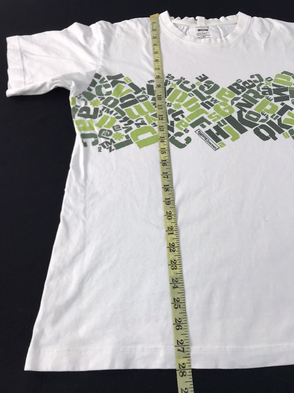 ADDICT × Japanese Brand Addicts Typo Camo Bad Egos Bold Crewneck Printed Tee Size US L / EU 52-54 / 3 - 9 Thumbnail