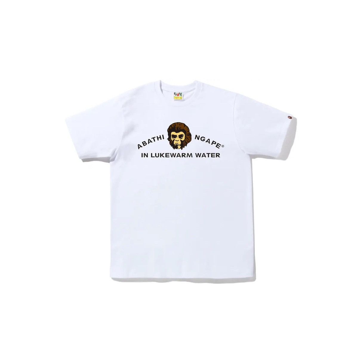 image of Bape Archive Graphic 4 Tee White, Men's (Size Large)
