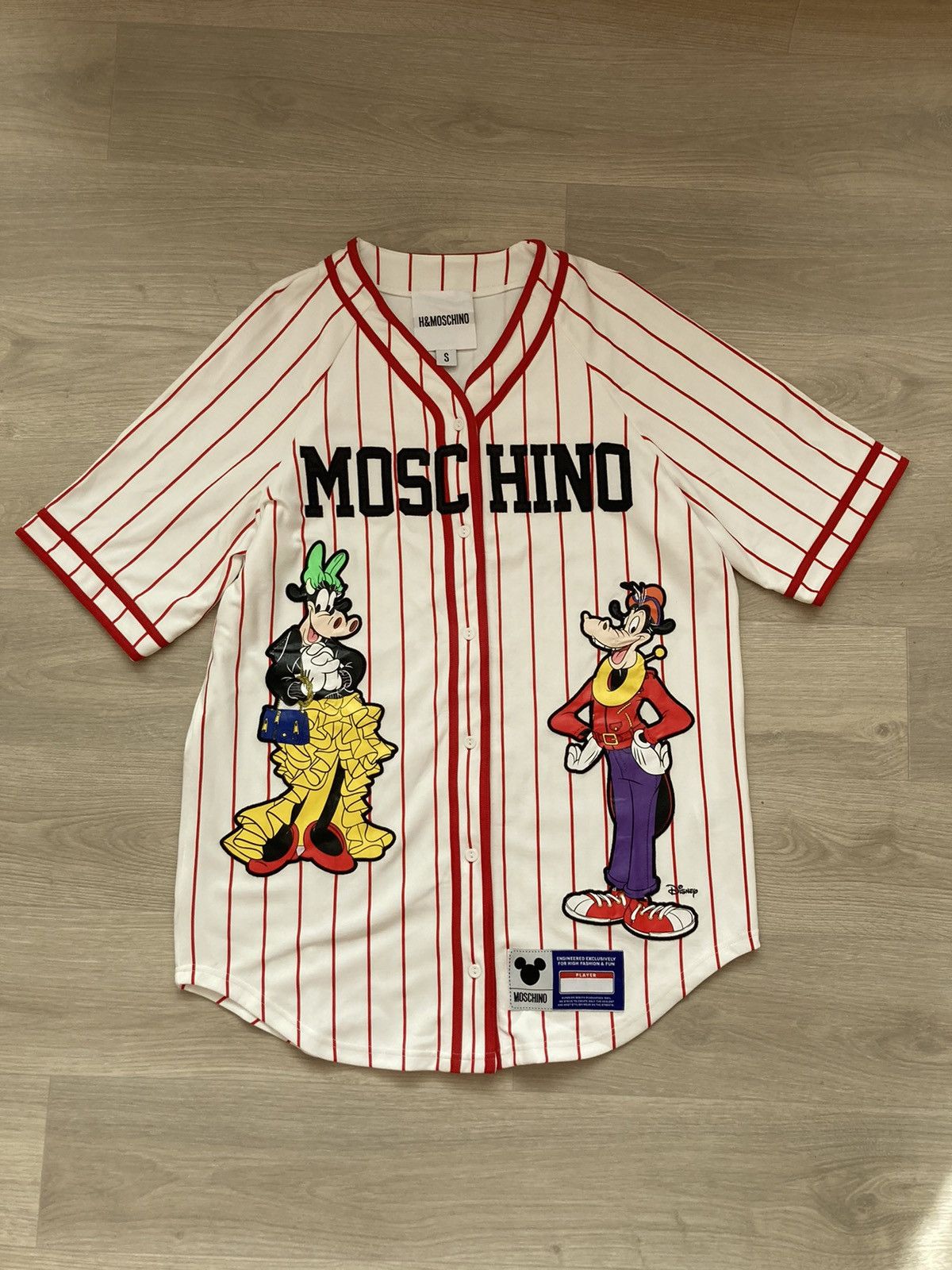 Moschino h&m 2024 baseball dress