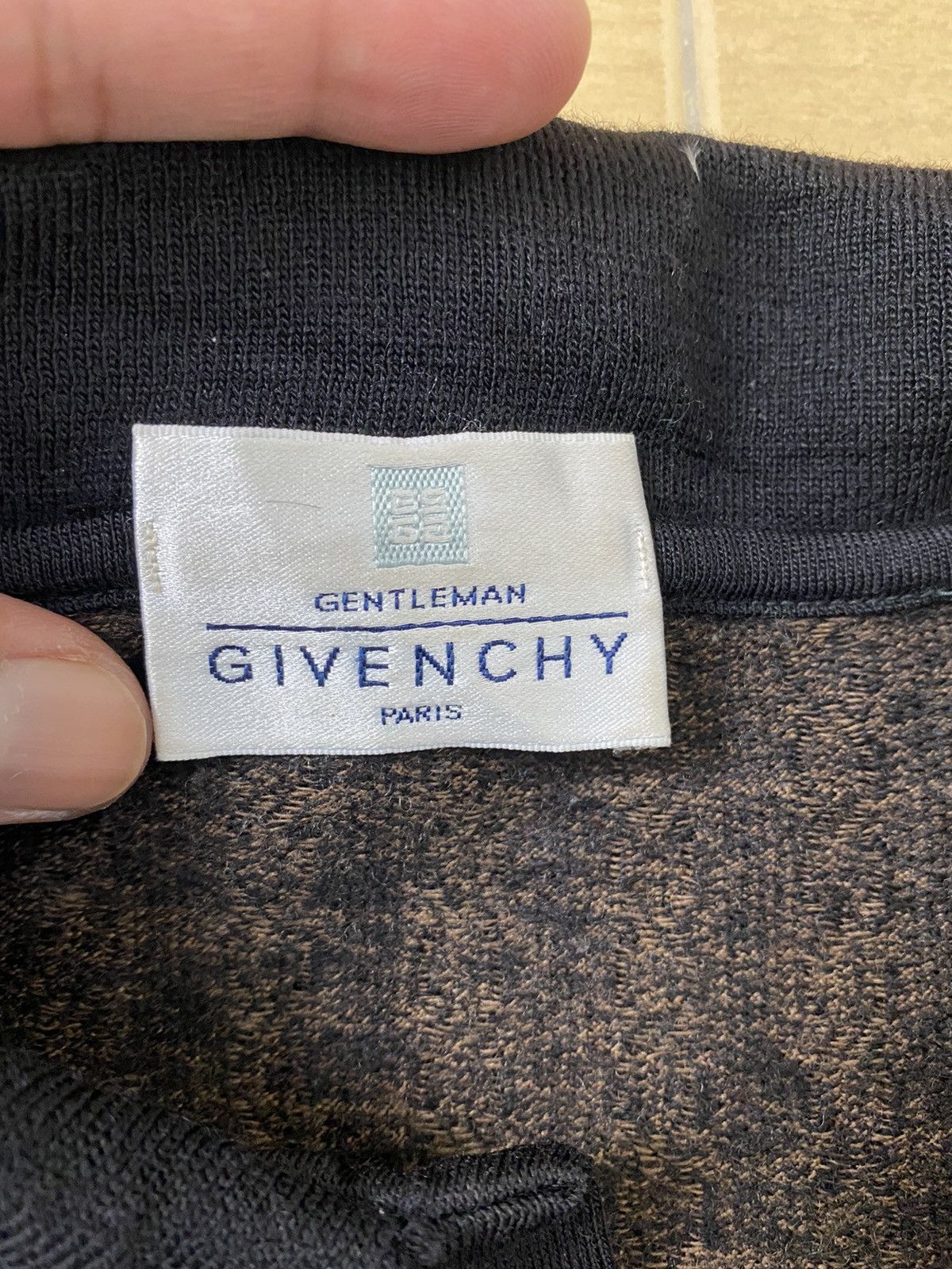 Designer × Givenchy × Vintage Rare Collection 80s Givenchy Chain Monogram Shirt Size US M / EU 48-50 / 2 - 4 Thumbnail