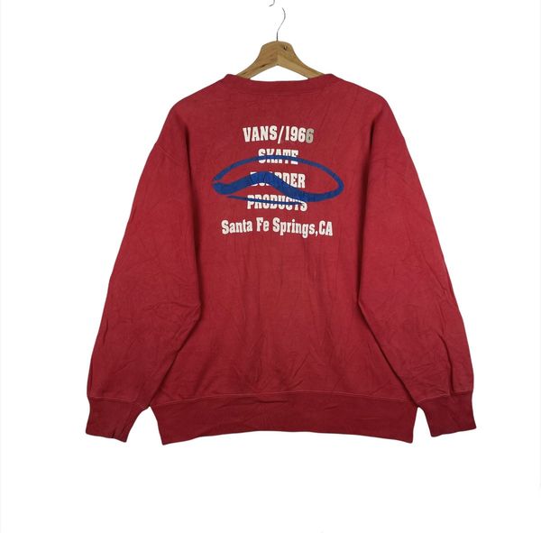 Vintage vans sweatshirt cheap